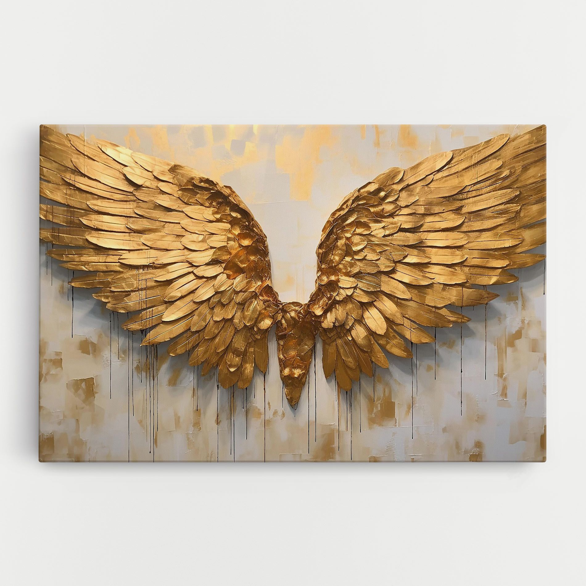 Golden Wings Art mockup 0