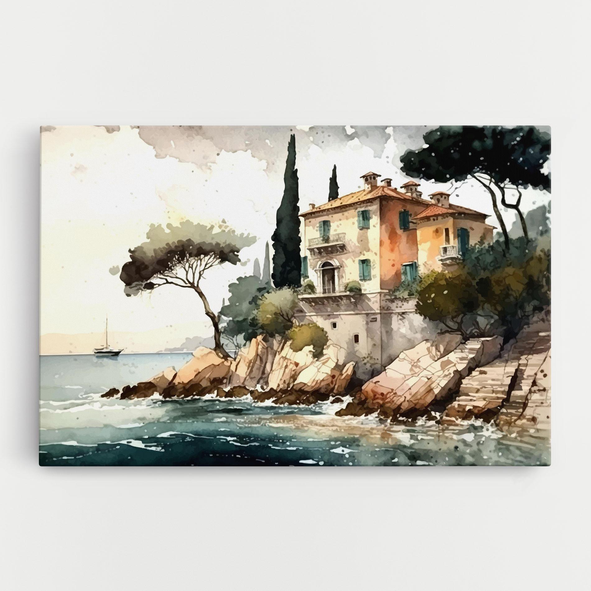 Tablou Canvas Stunning Painting mockup 0