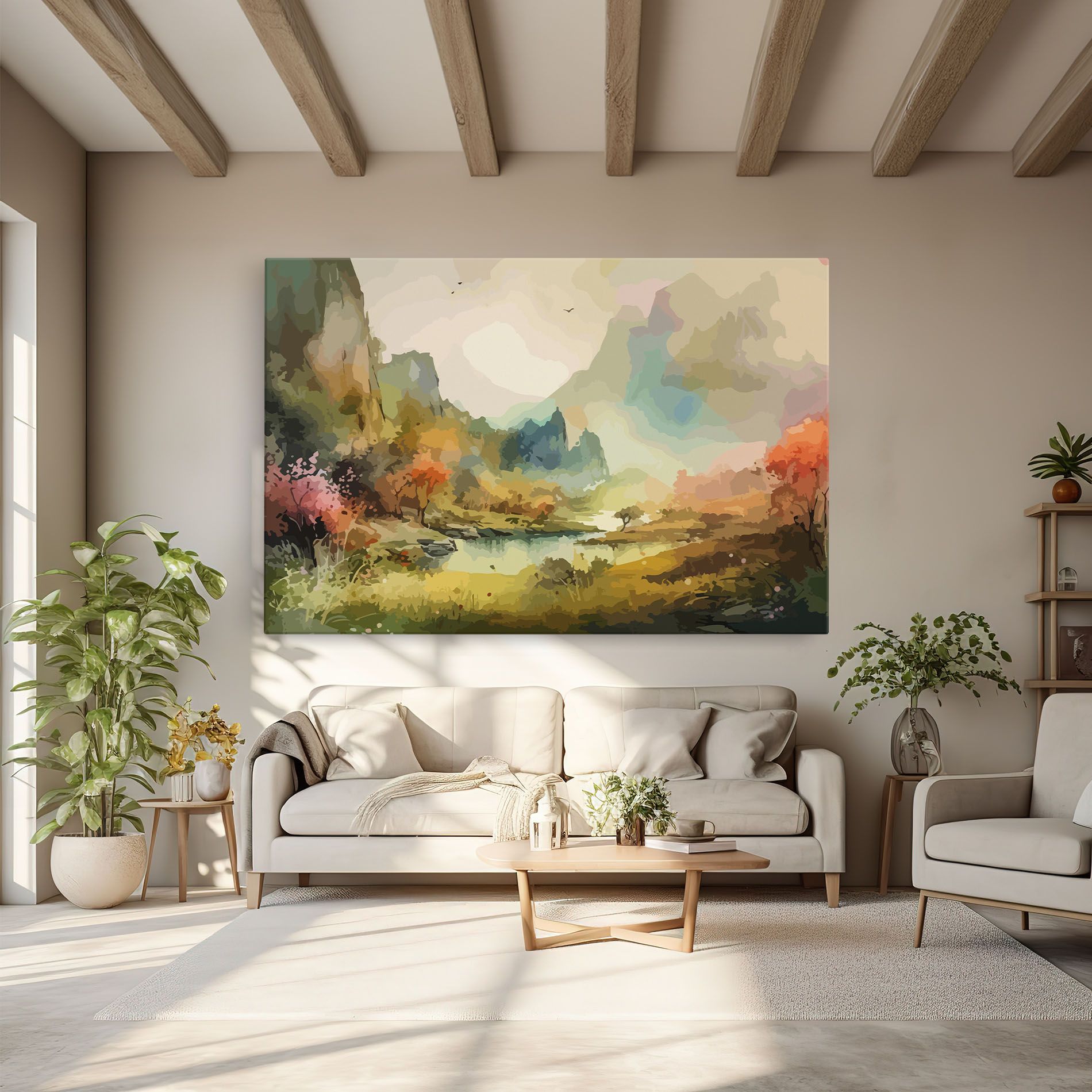 Nature Painting mockup 6