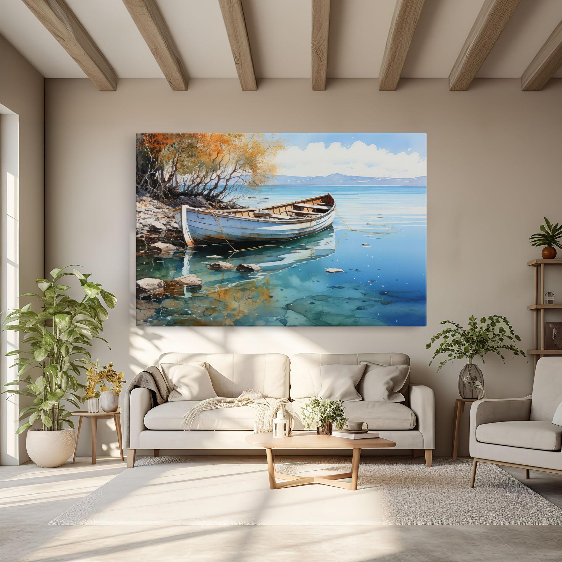 Tablou Canvas Sailing Boat mockup 6