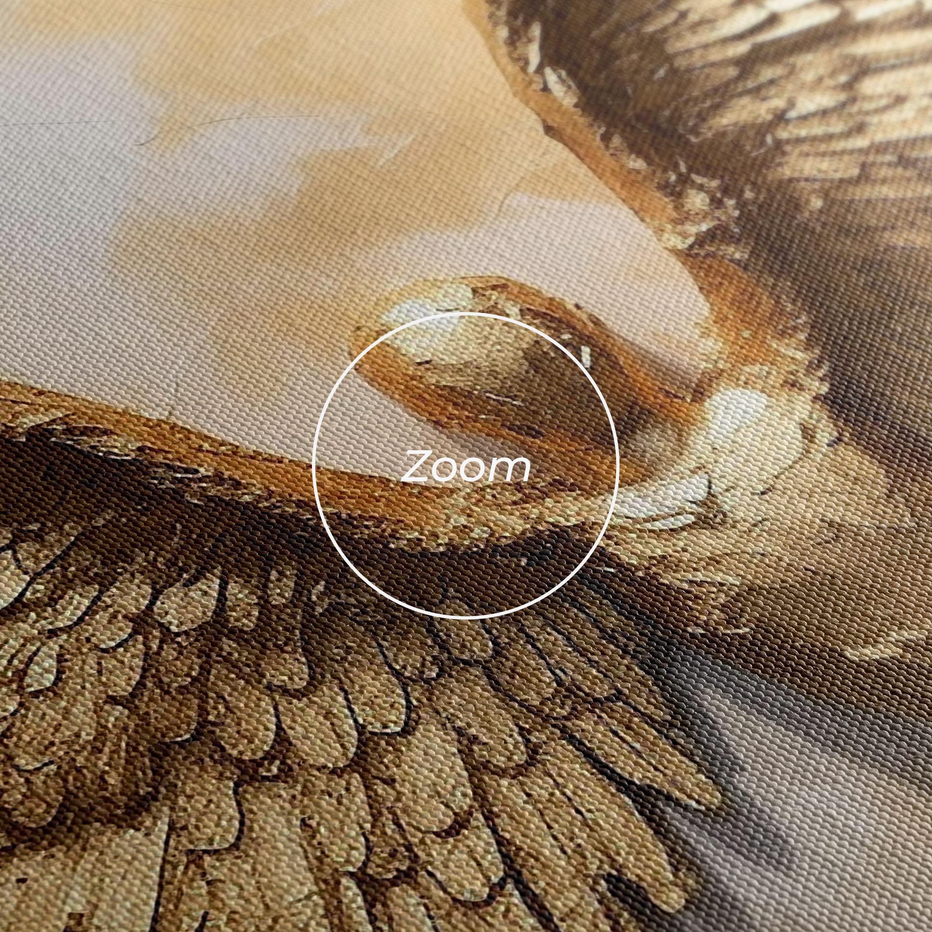Tablou Canvas Beautiful Gold Wings mockup 3