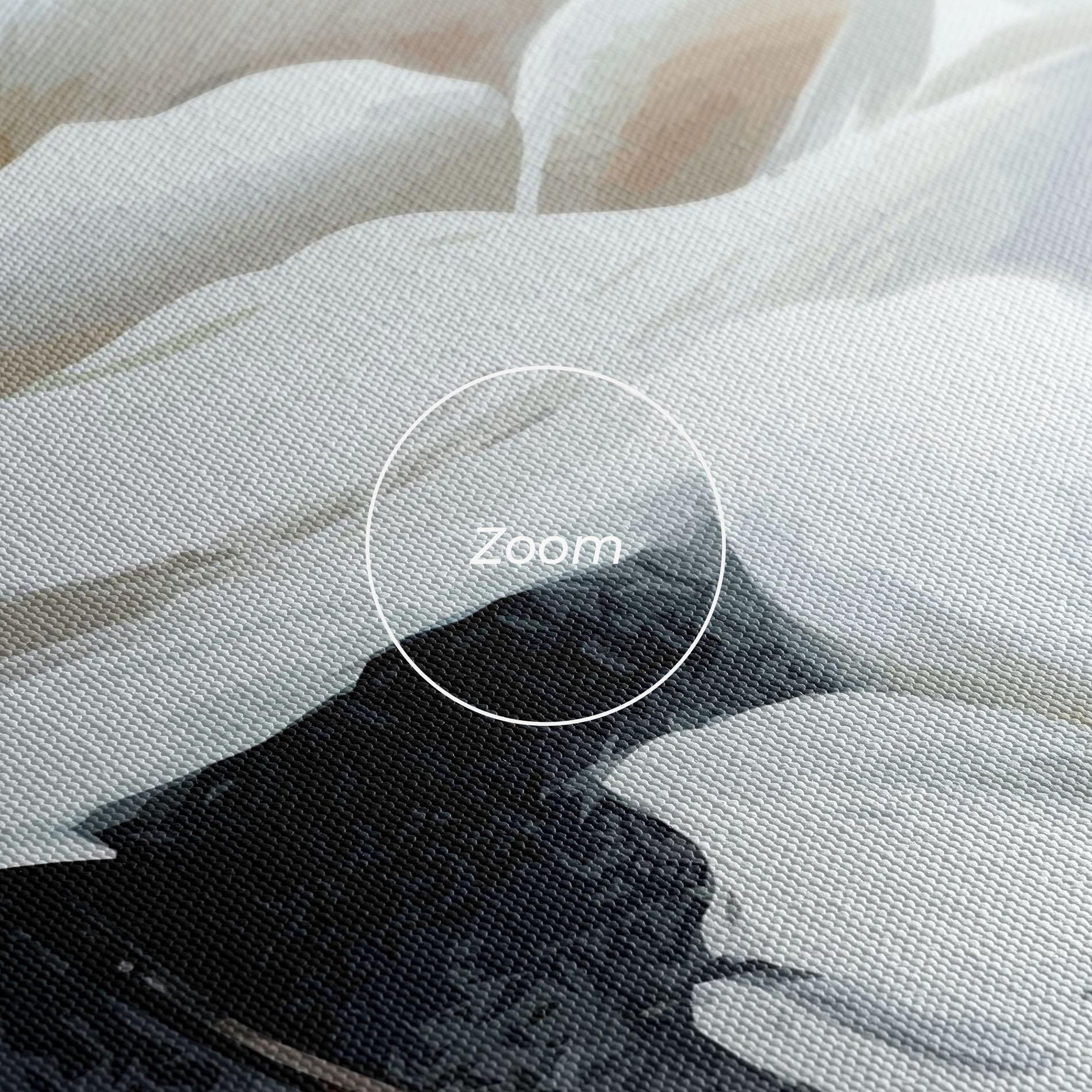 Tablou Canvas Paint Texture Flower mockup 3