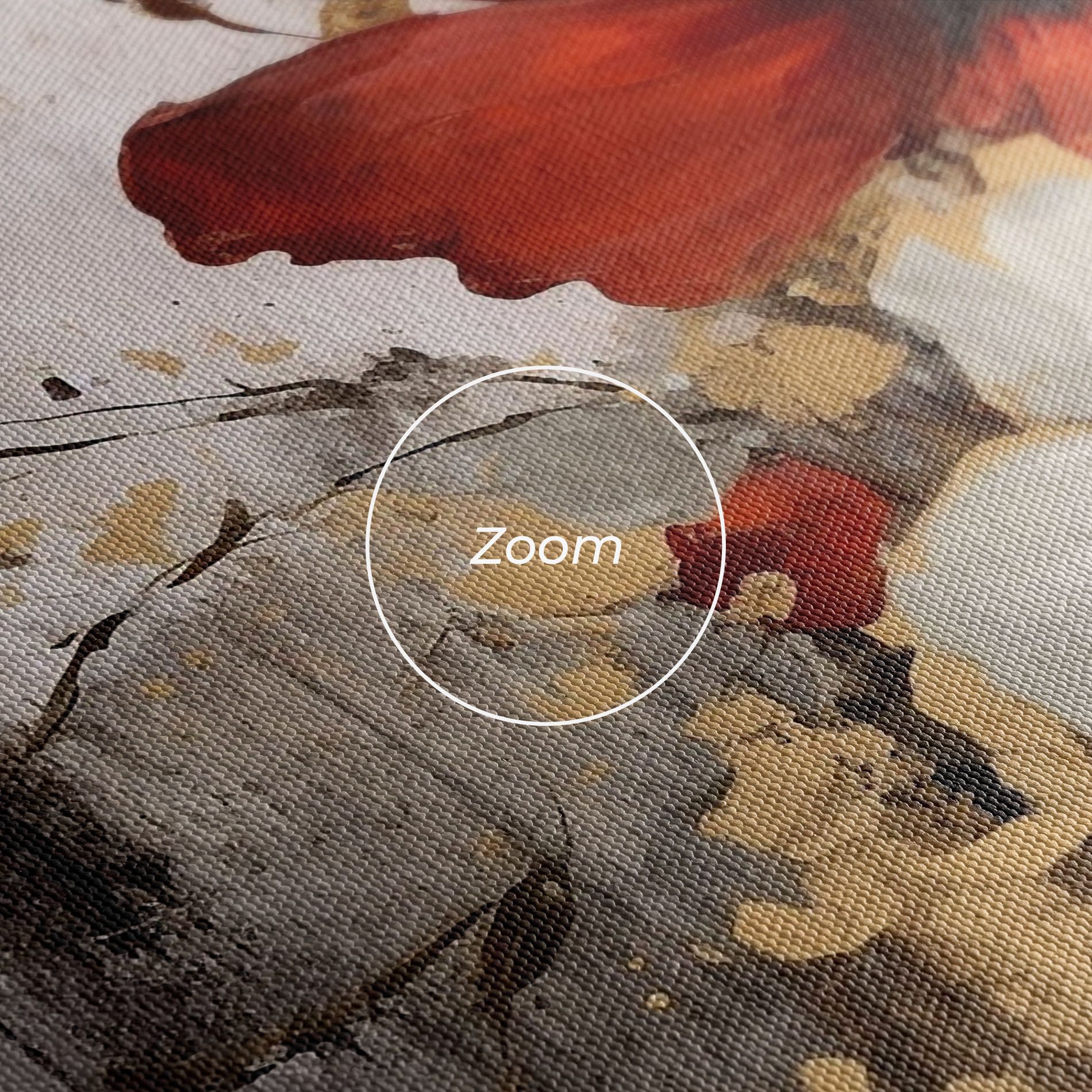 Red Poppy Painting mockup 3