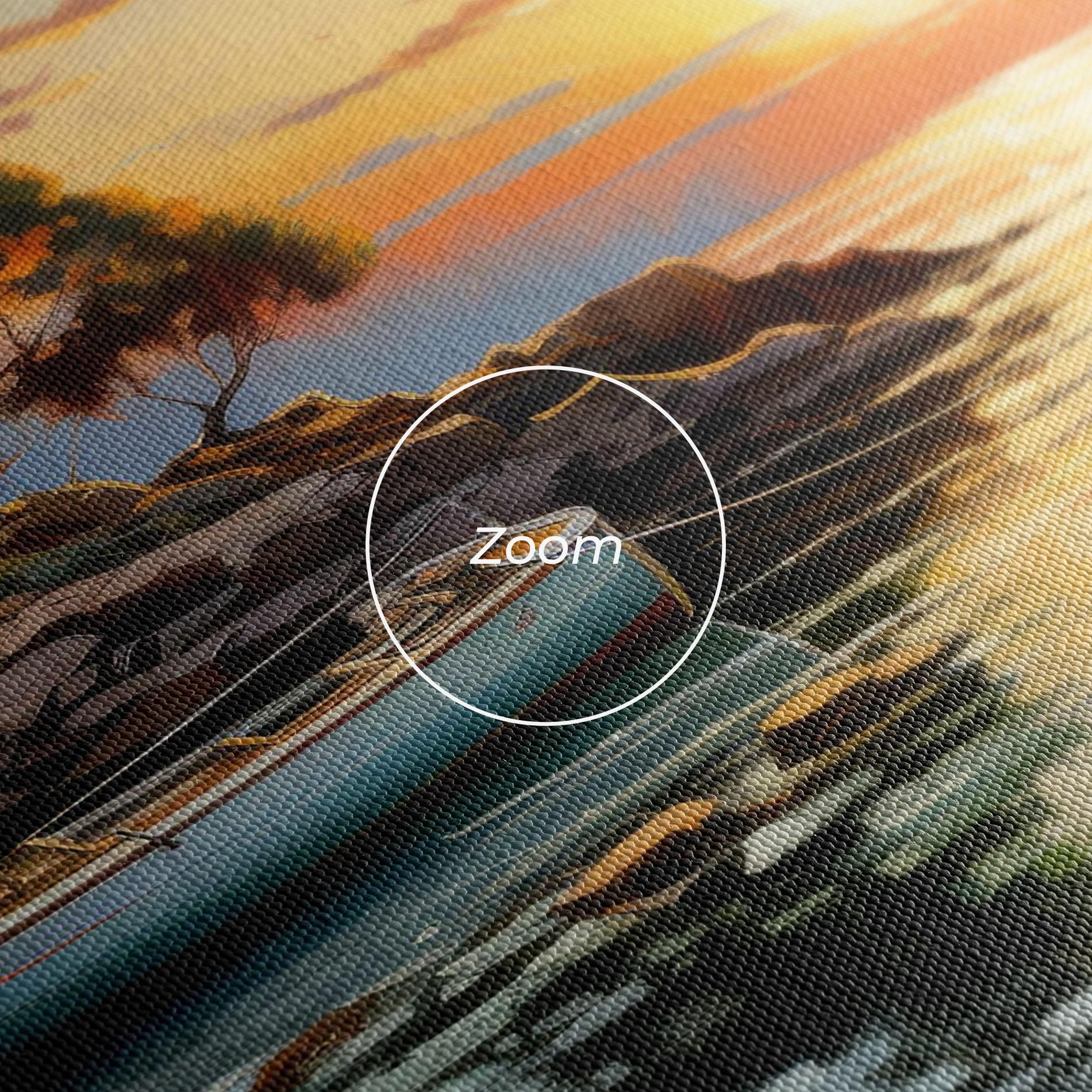 Tablou Canvas Sunset Sea Art mockup 3