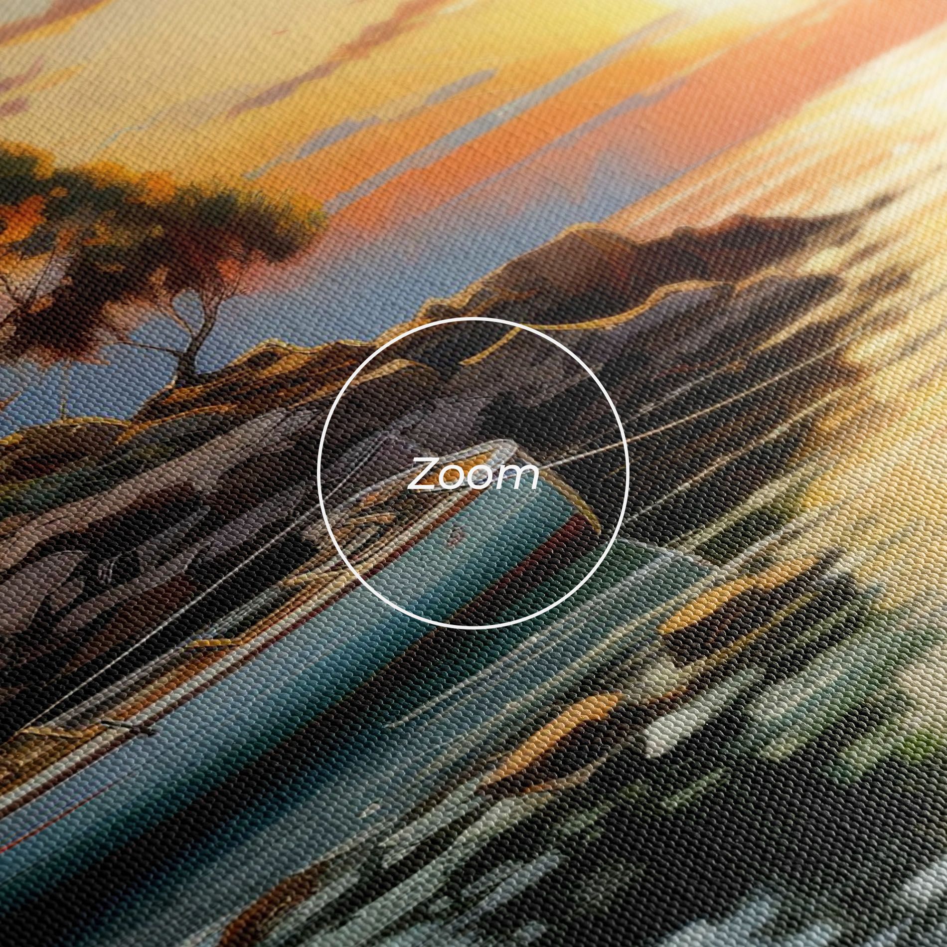 Sunset Sea Art mockup 3