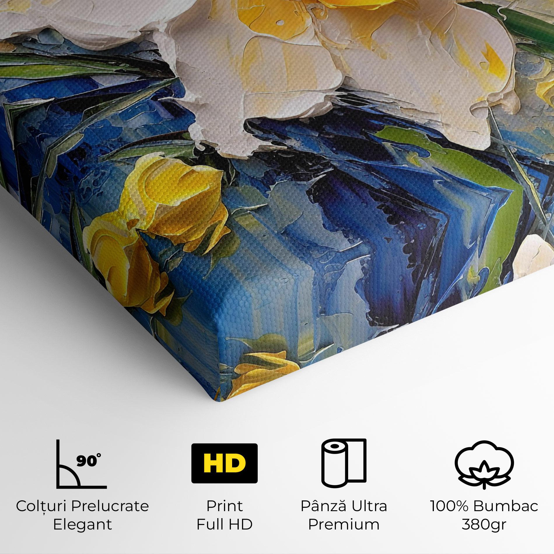 Tablou Canvas Abstract Flower Art mockup 4