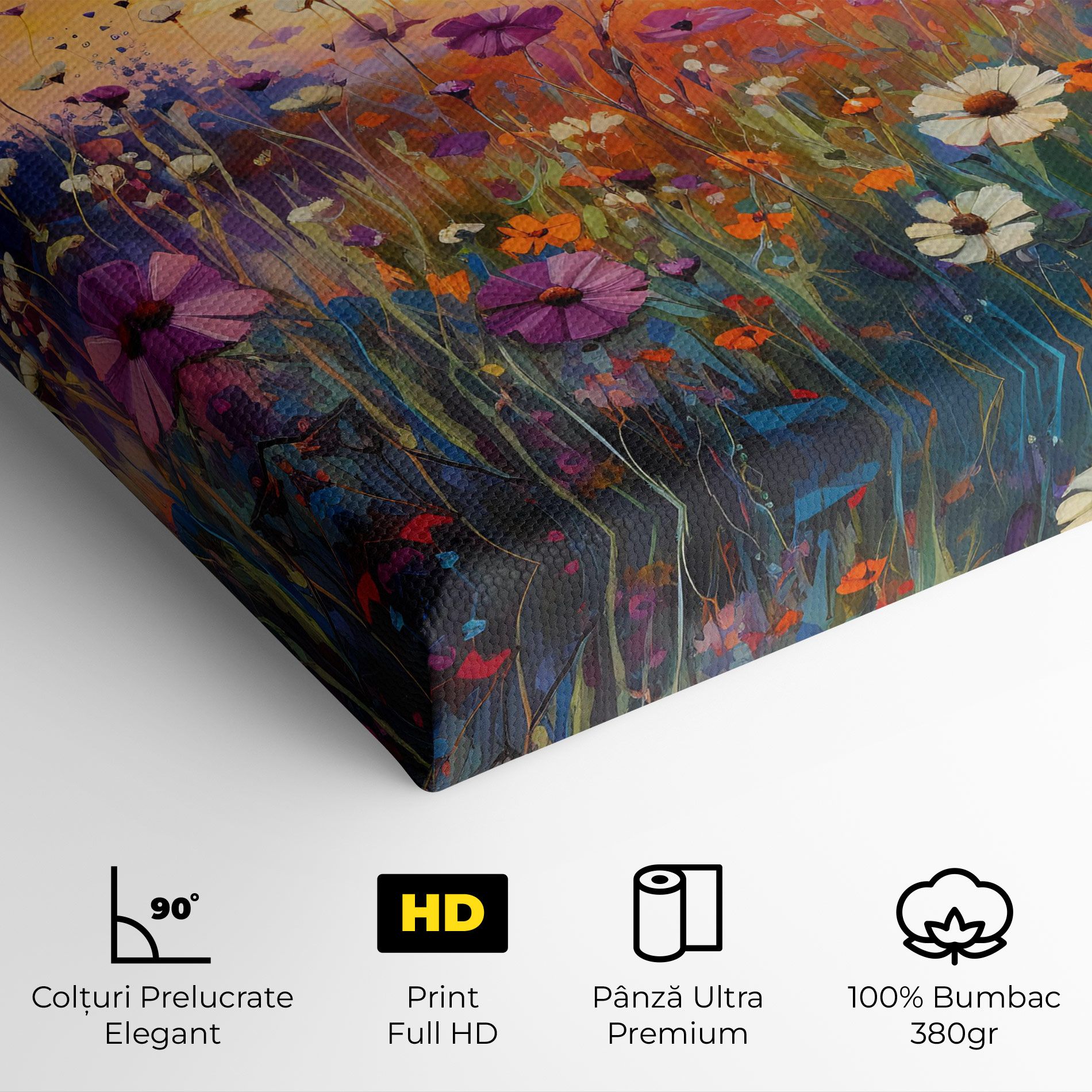 Dreamy Field Flowers mockup 4