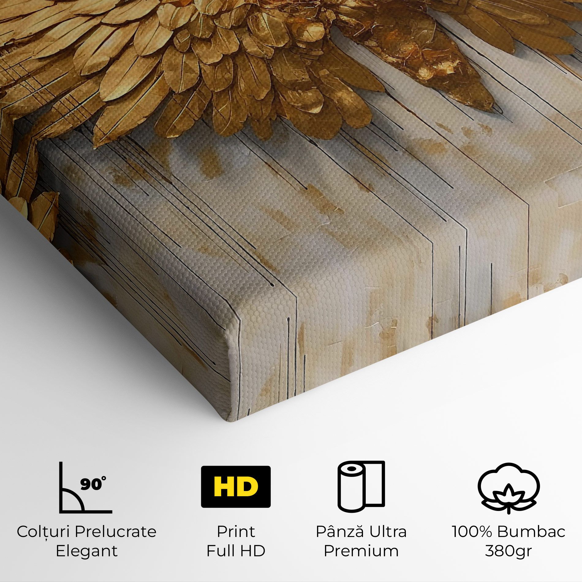 Golden Wings Art mockup 4