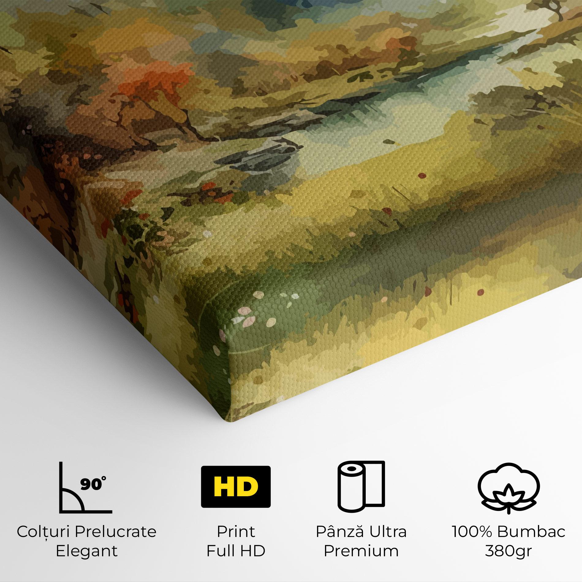Tablou Canvas Nature Painting mockup 4