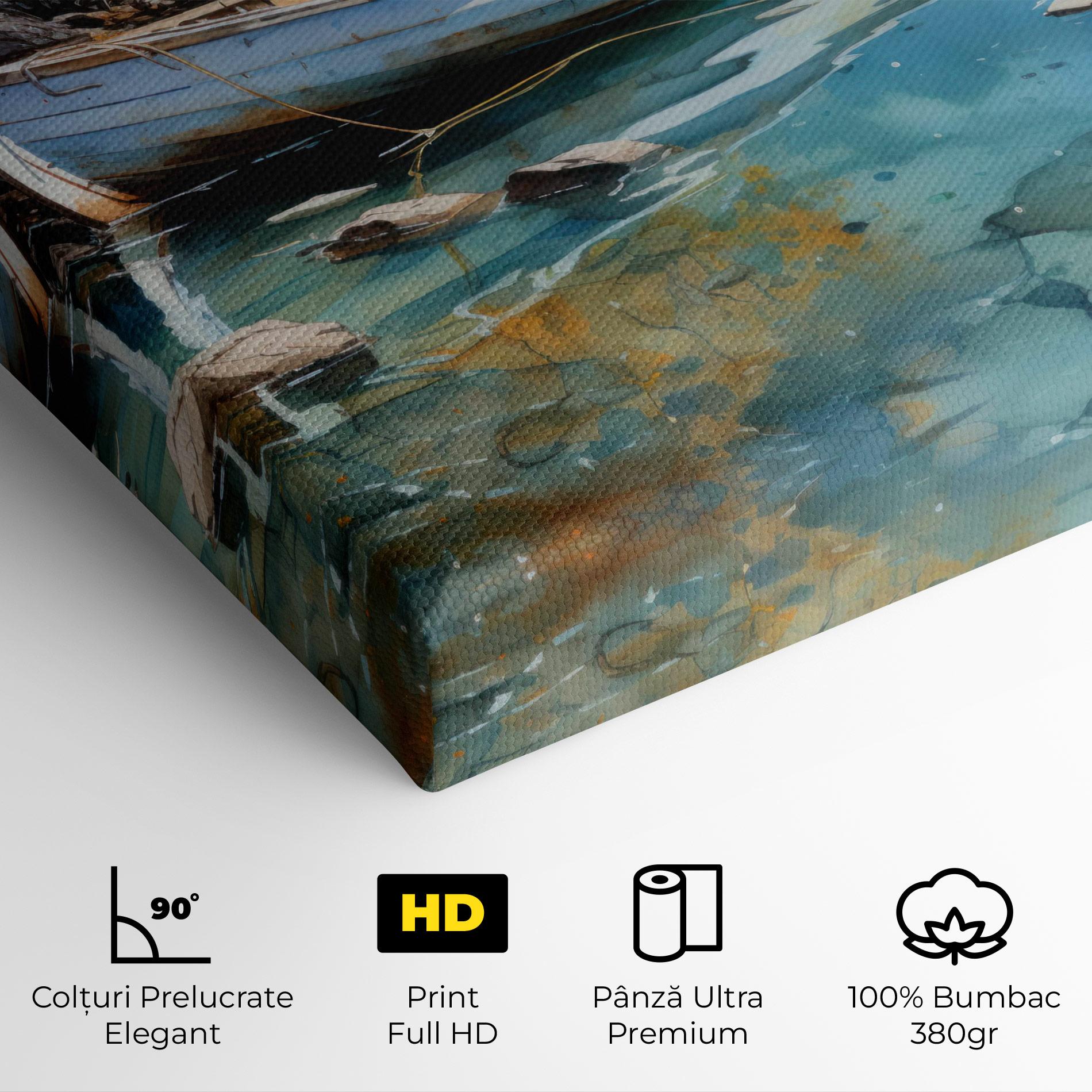 Tablou Canvas Sailing Boat mockup 4