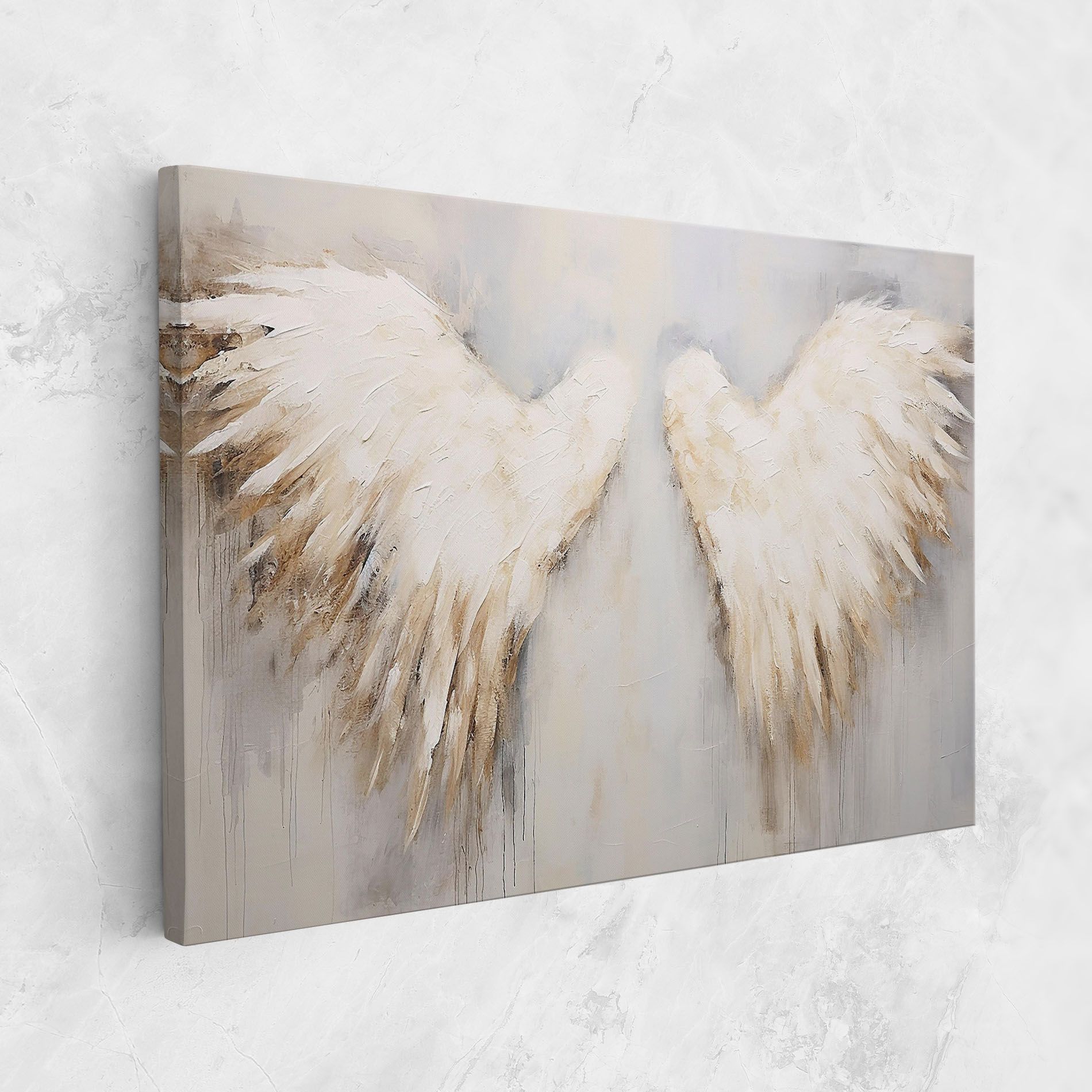 Cream White Wings mockup 1