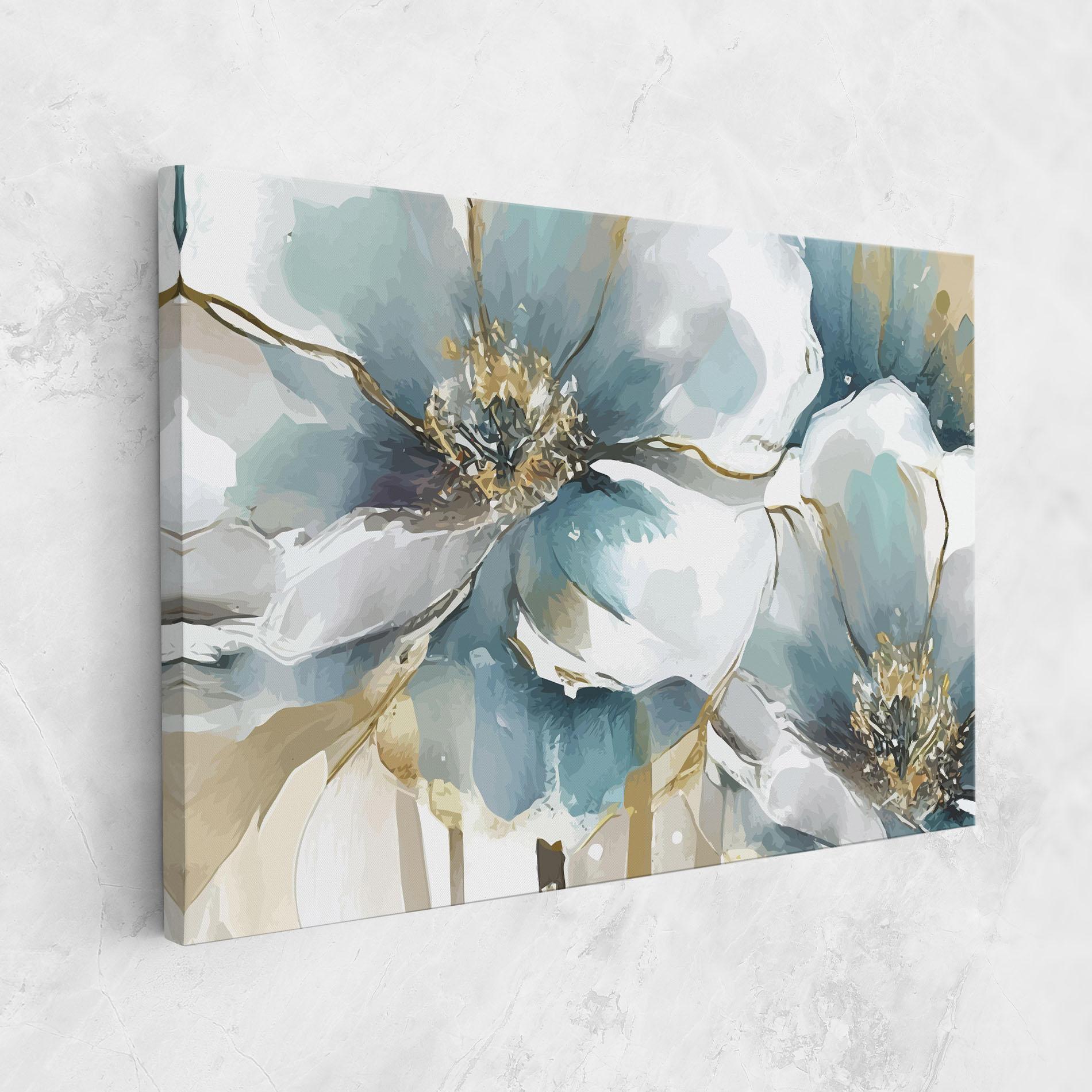 Tablou Canvas Flower Mix Art mockup 1
