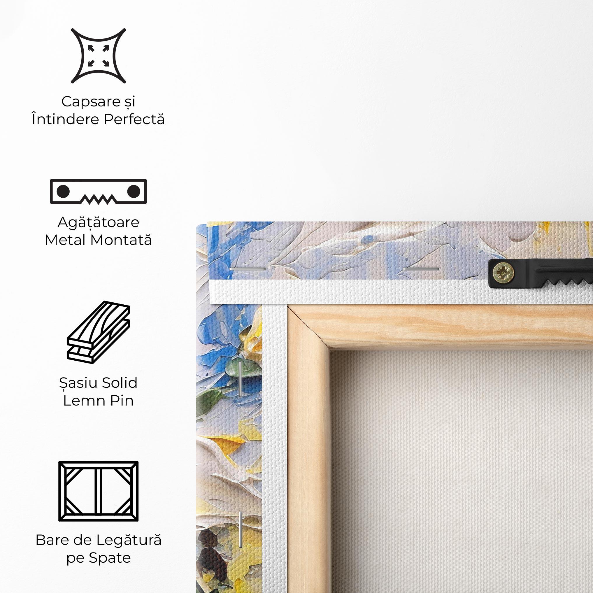 Tablou Canvas Abstract Flower Art mockup 5