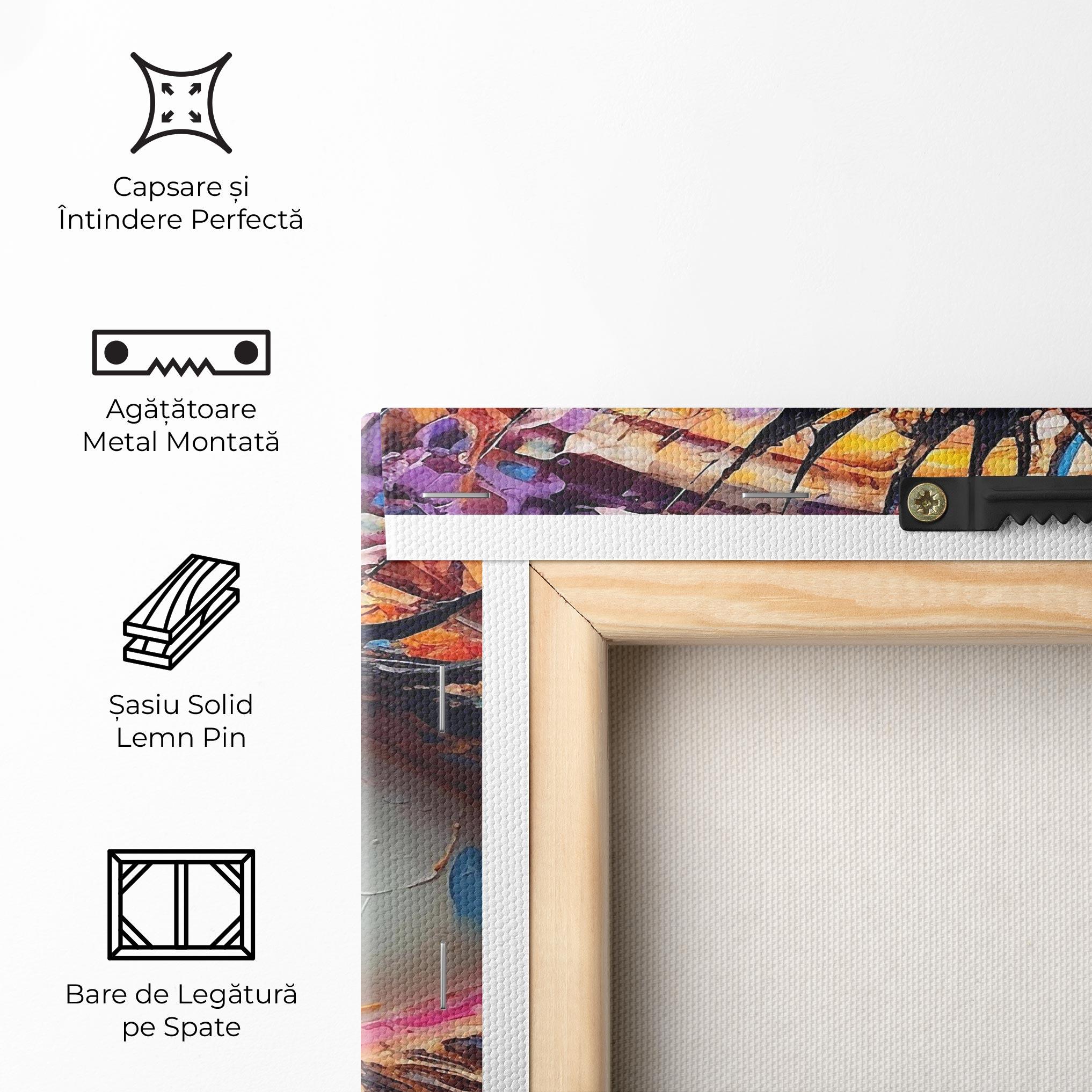 Tablou Canvas Blue Eyes Art mockup 5