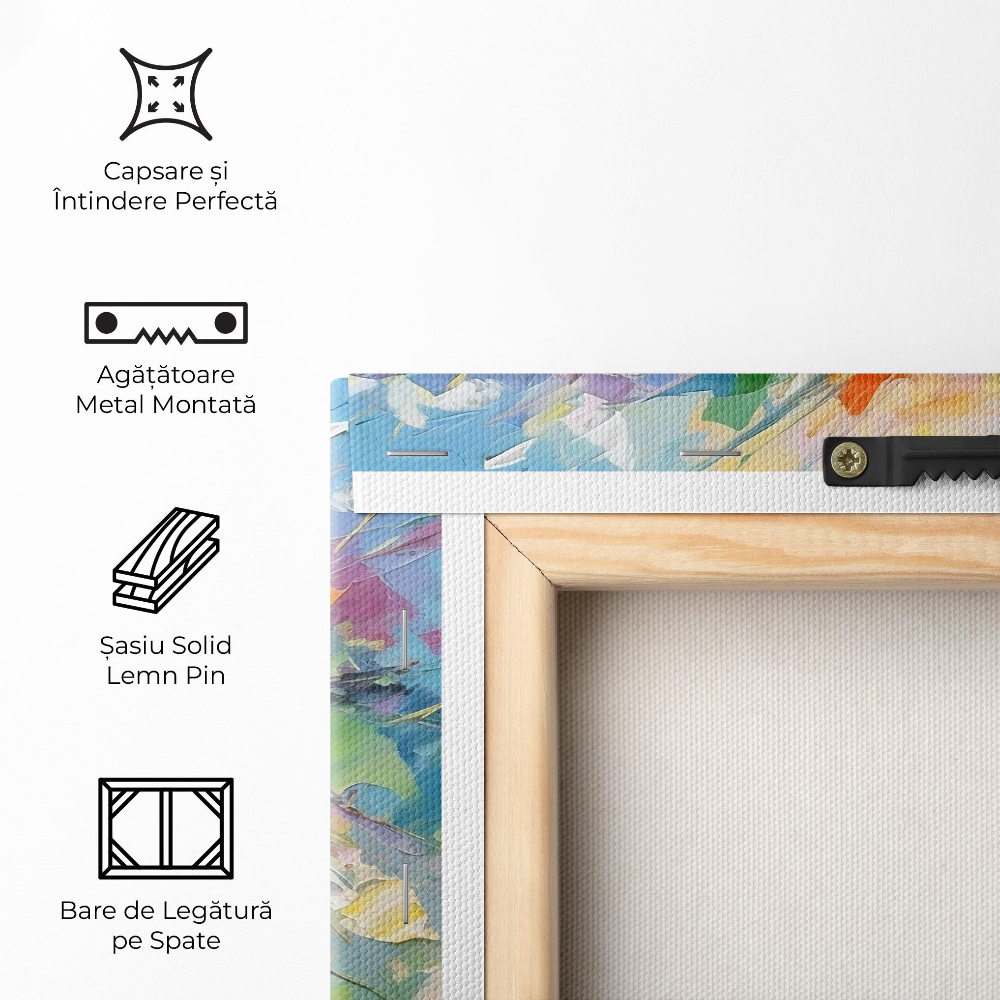 Colorfull Flowers Painting mockup 5