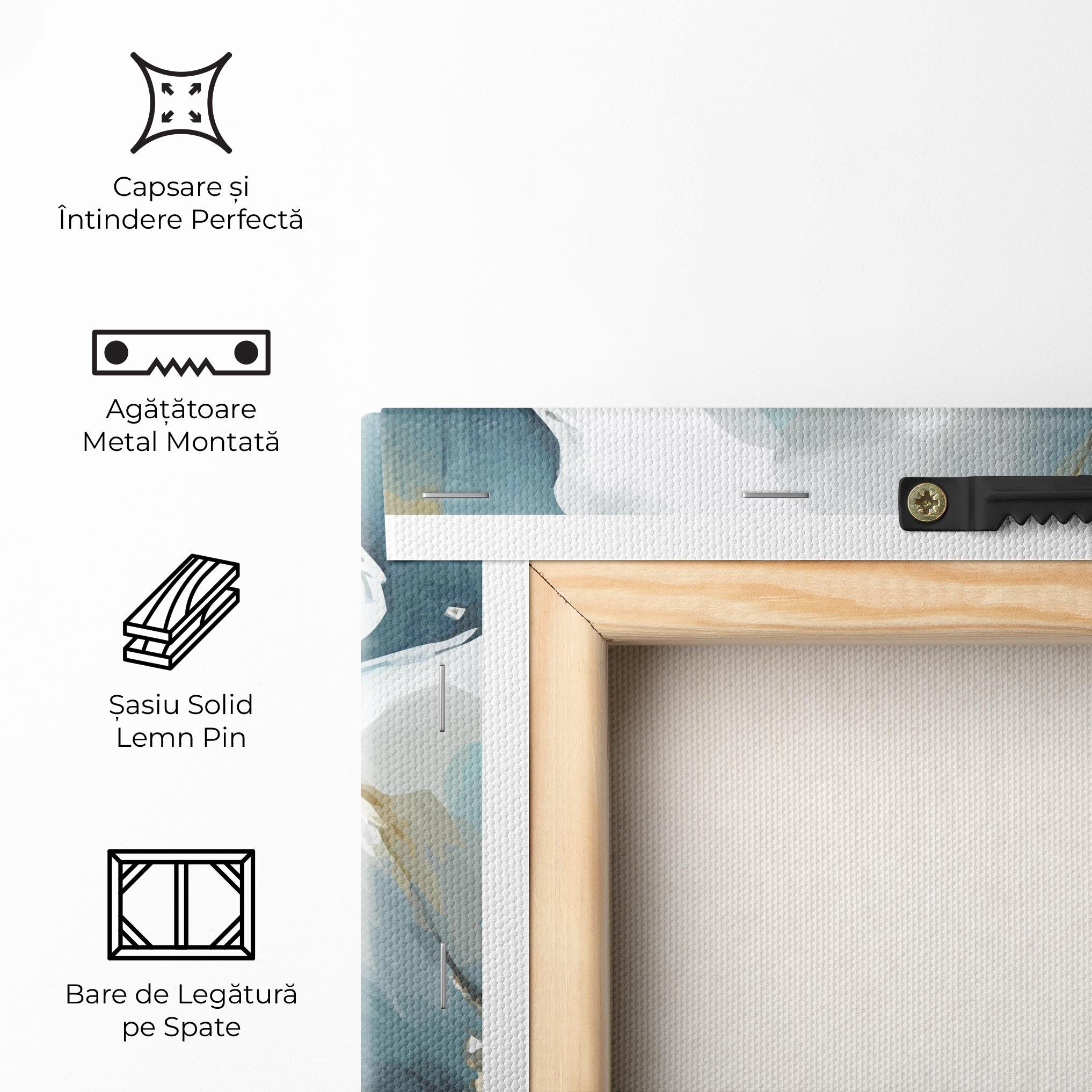 Tablou Canvas Flower Mix Art mockup 5