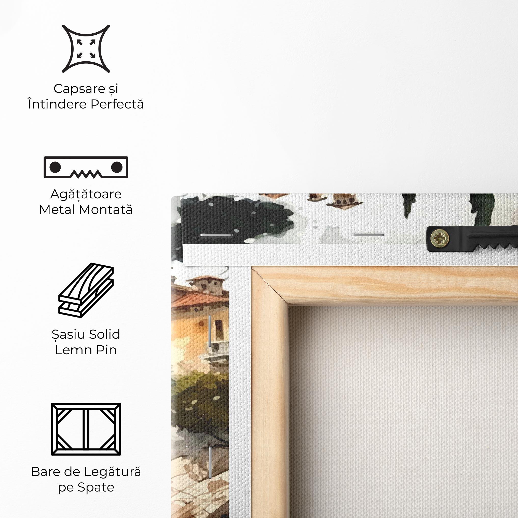 Tablou Canvas Stunning Painting mockup 5