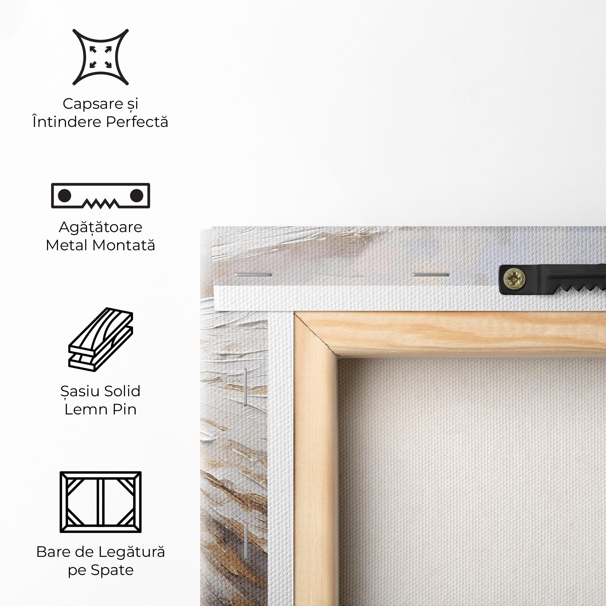 Tablou Canvas White Angel Wings mockup 5