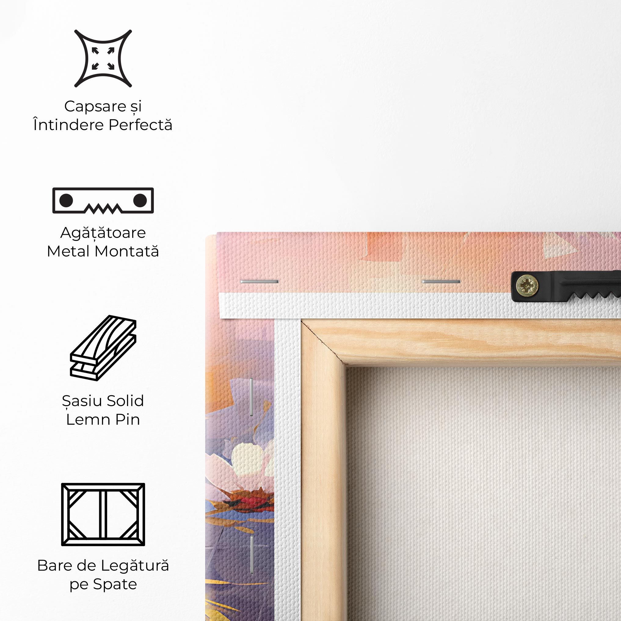 White Flower On Purple mockup 5