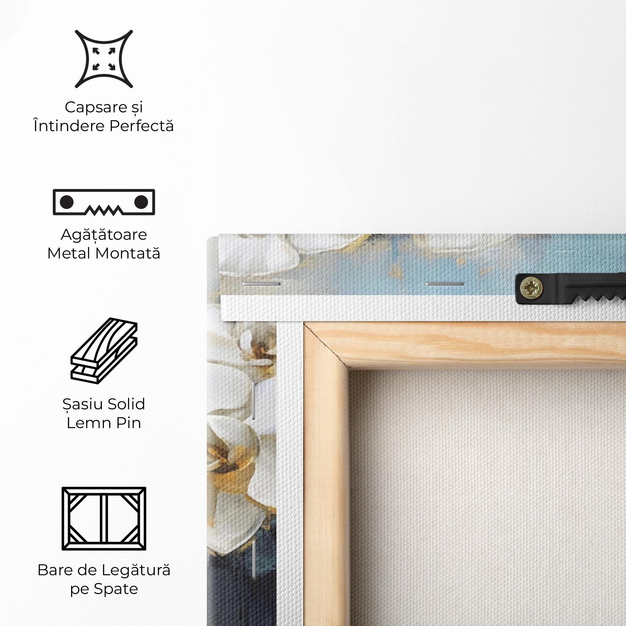 White Orchids Painting mockup 5