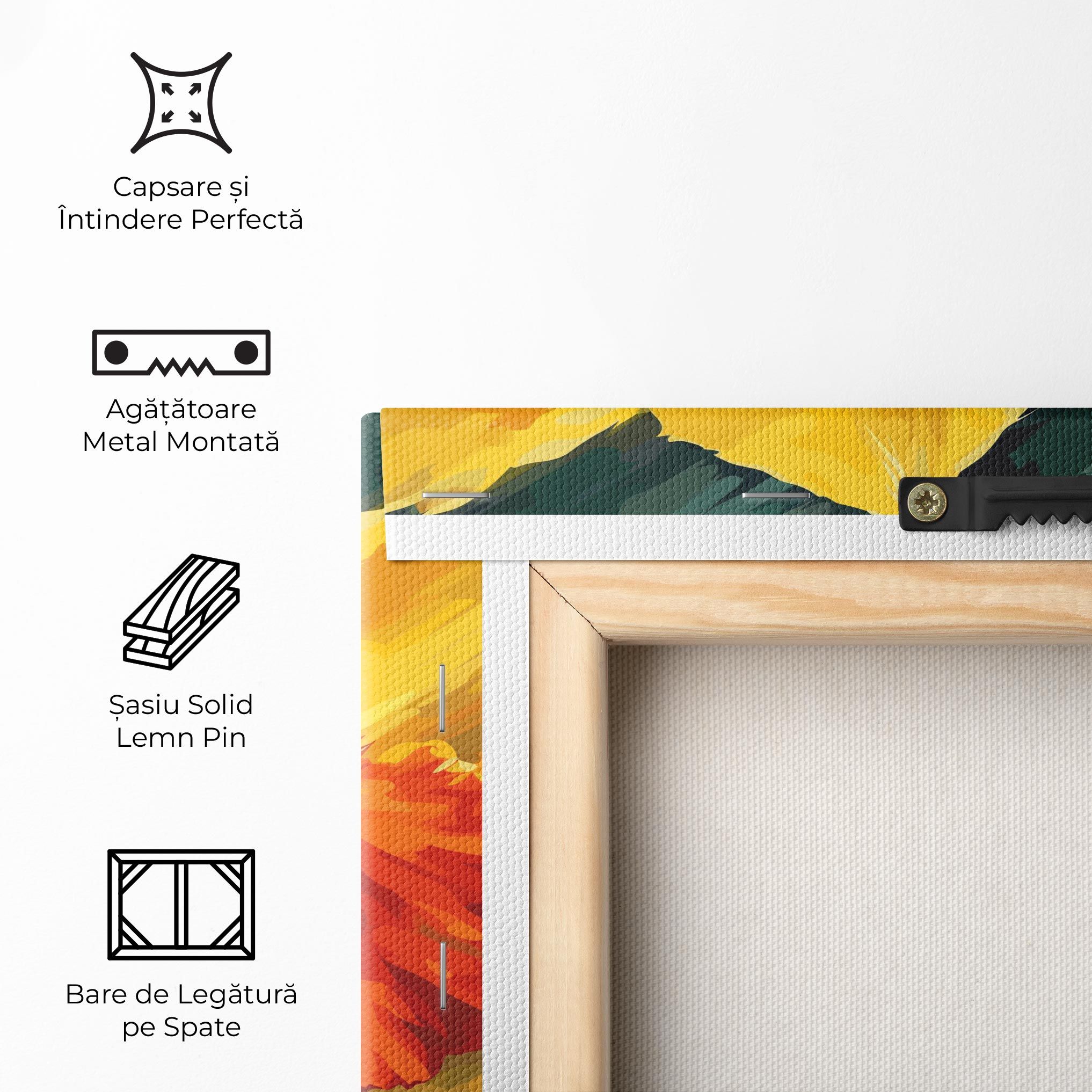 Yellow Flower Art mockup 5