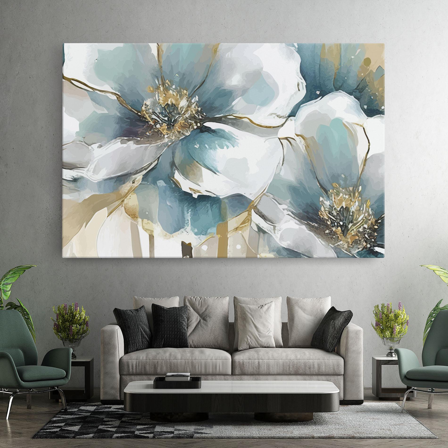 Tablou Canvas Flower Mix Art mockup 7