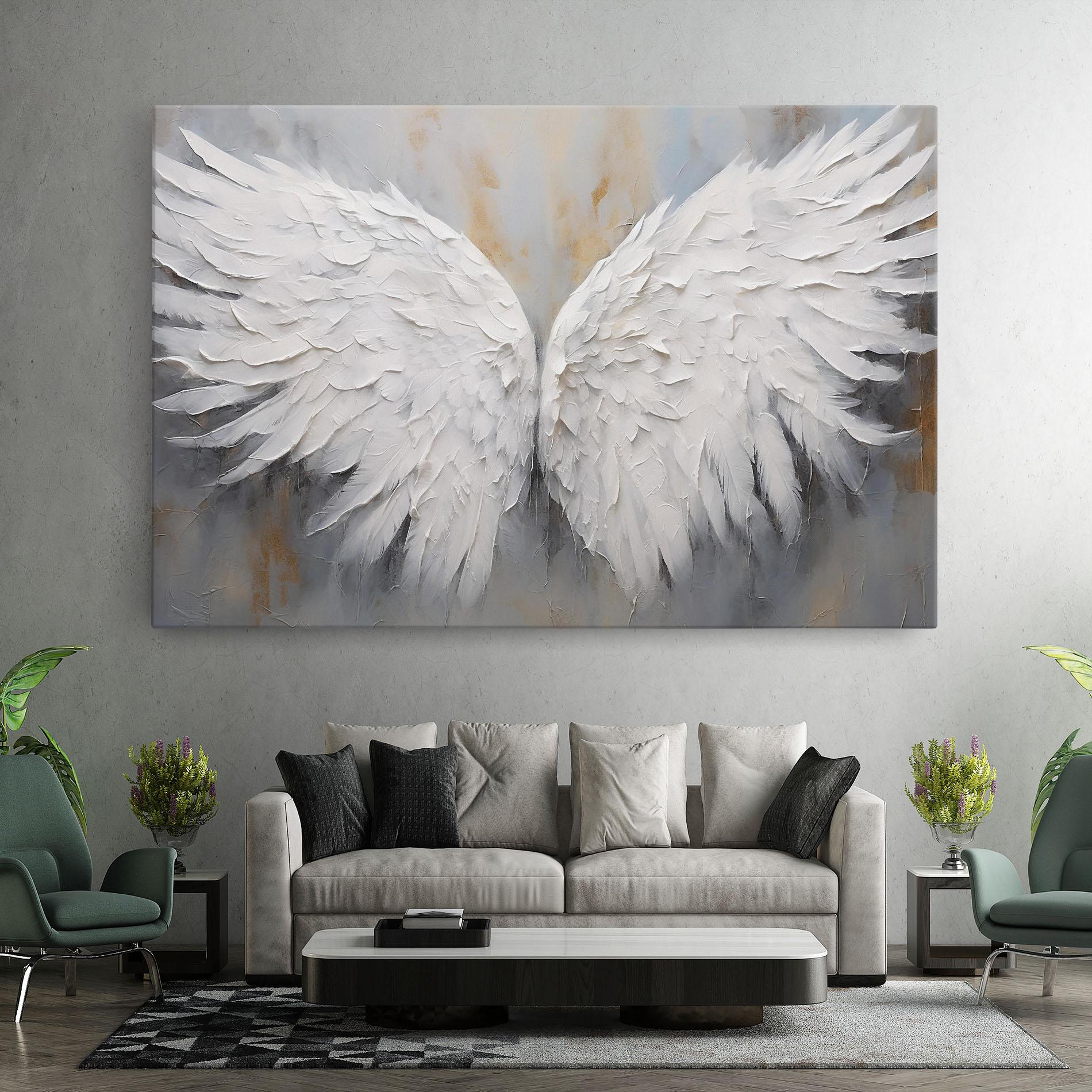 Tablou Canvas Pretty Angel Wings mockup 7