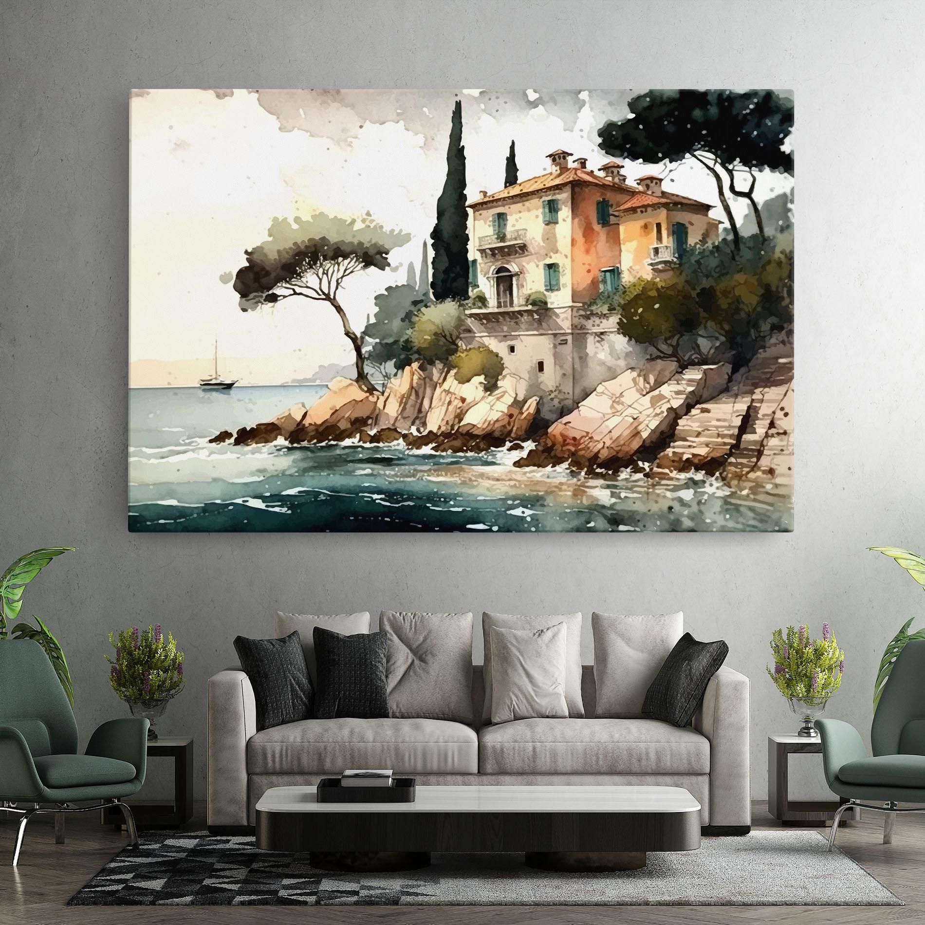 Tablou Canvas Stunning Painting mockup 7