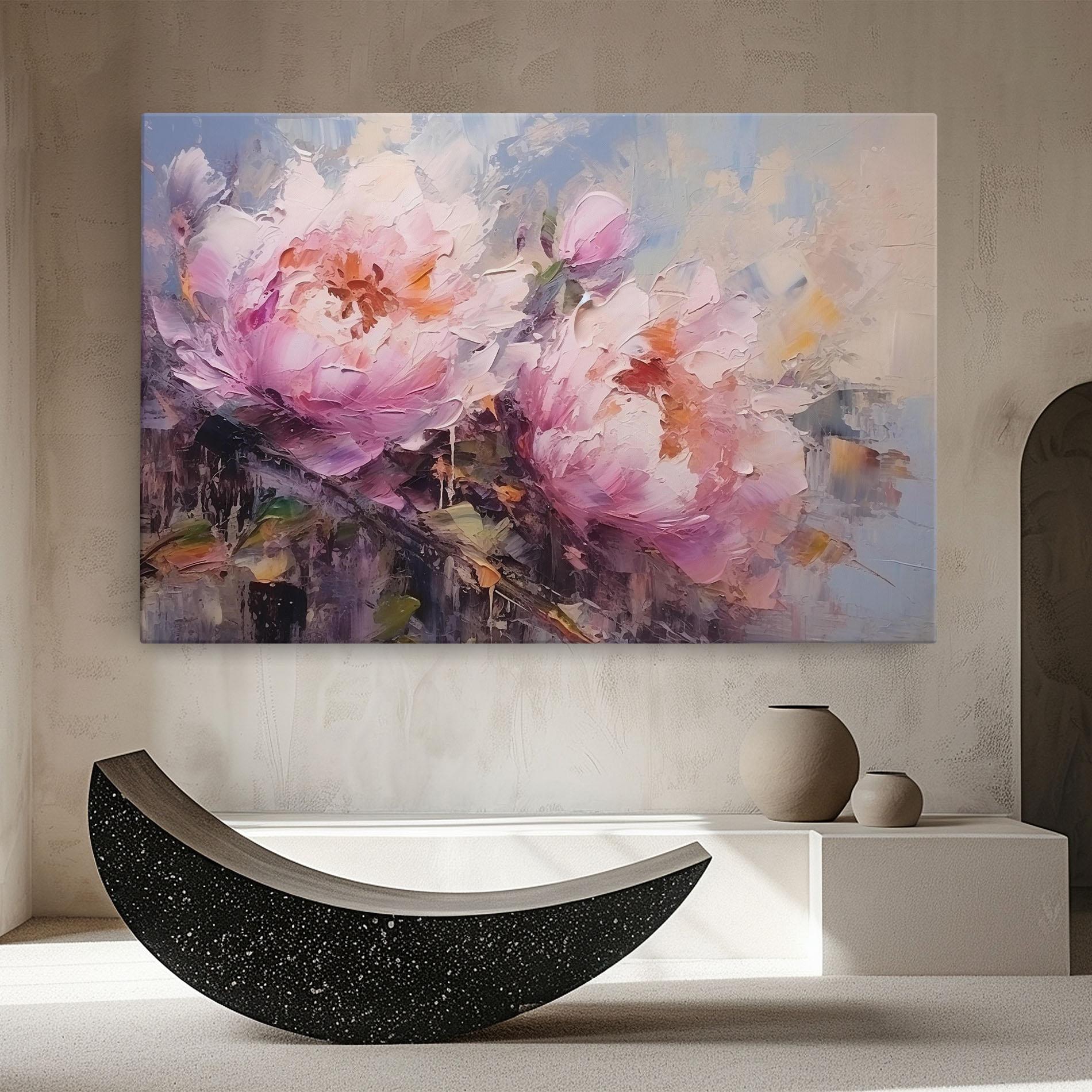 Tablou Canvas Peony Art mockup 8