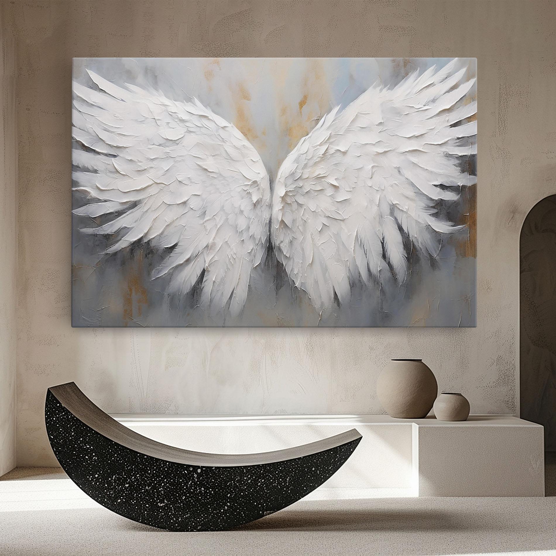 Tablou Canvas Pretty Angel Wings mockup 8