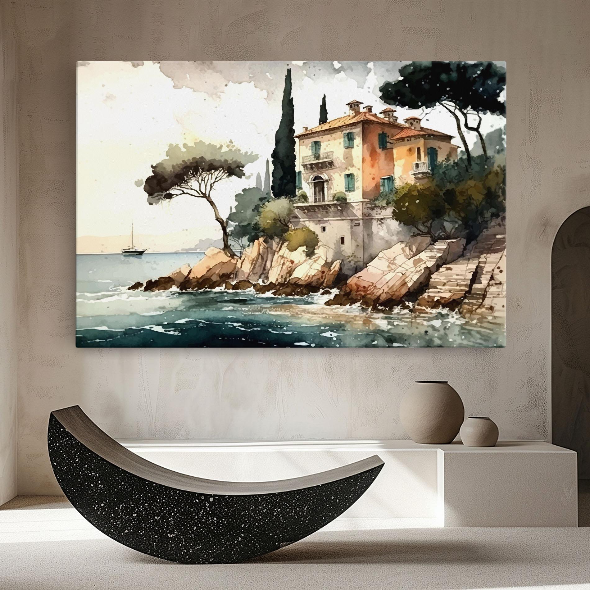 Tablou Canvas Stunning Painting mockup 8