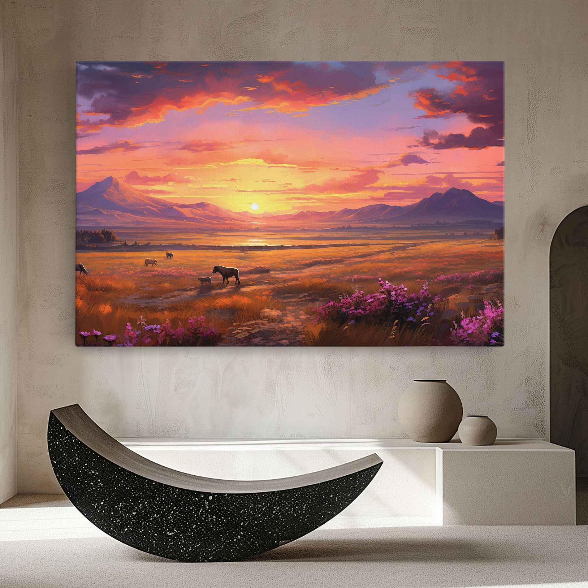 Wild Horses Art mockup 8