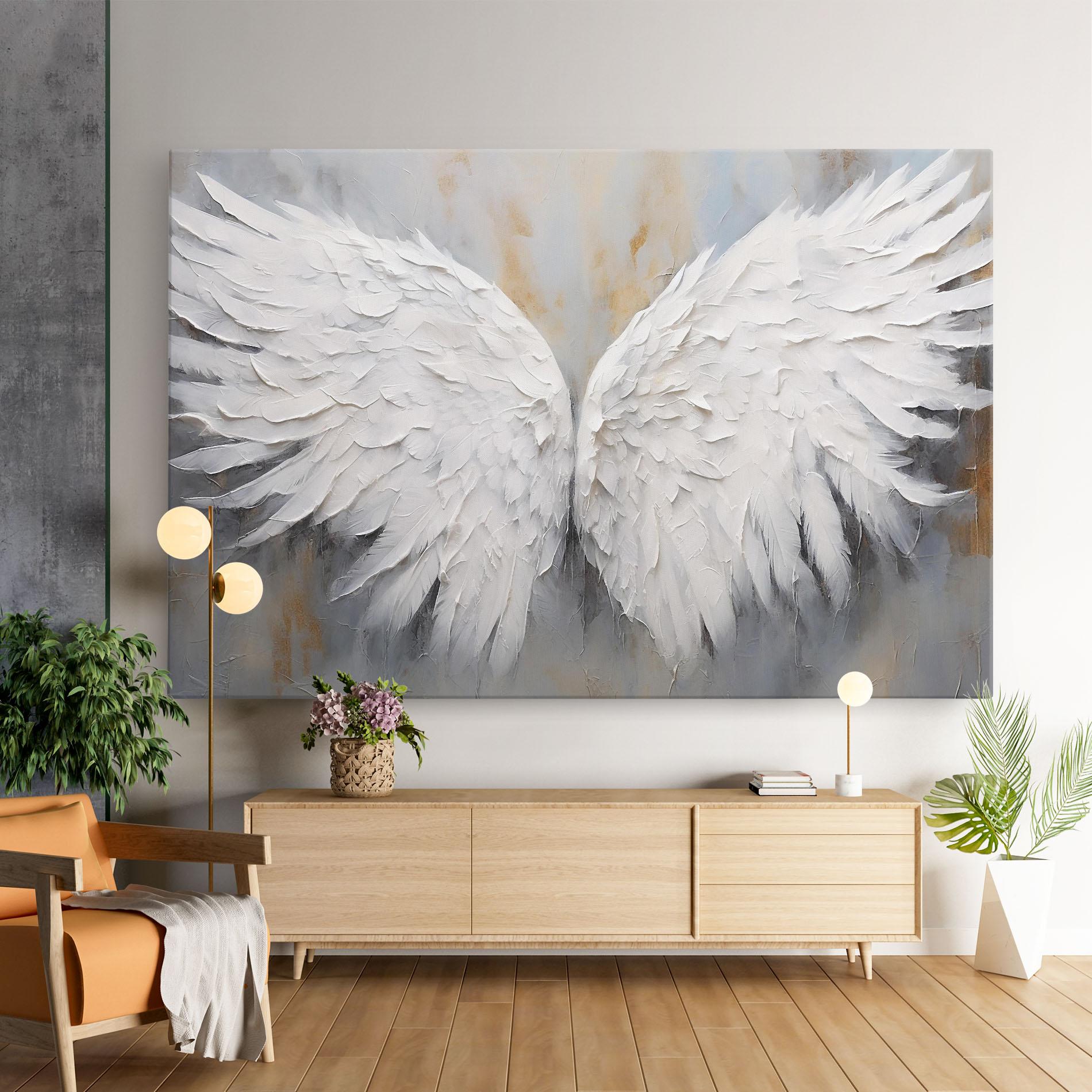 Tablou Canvas Pretty Angel Wings mockup 9