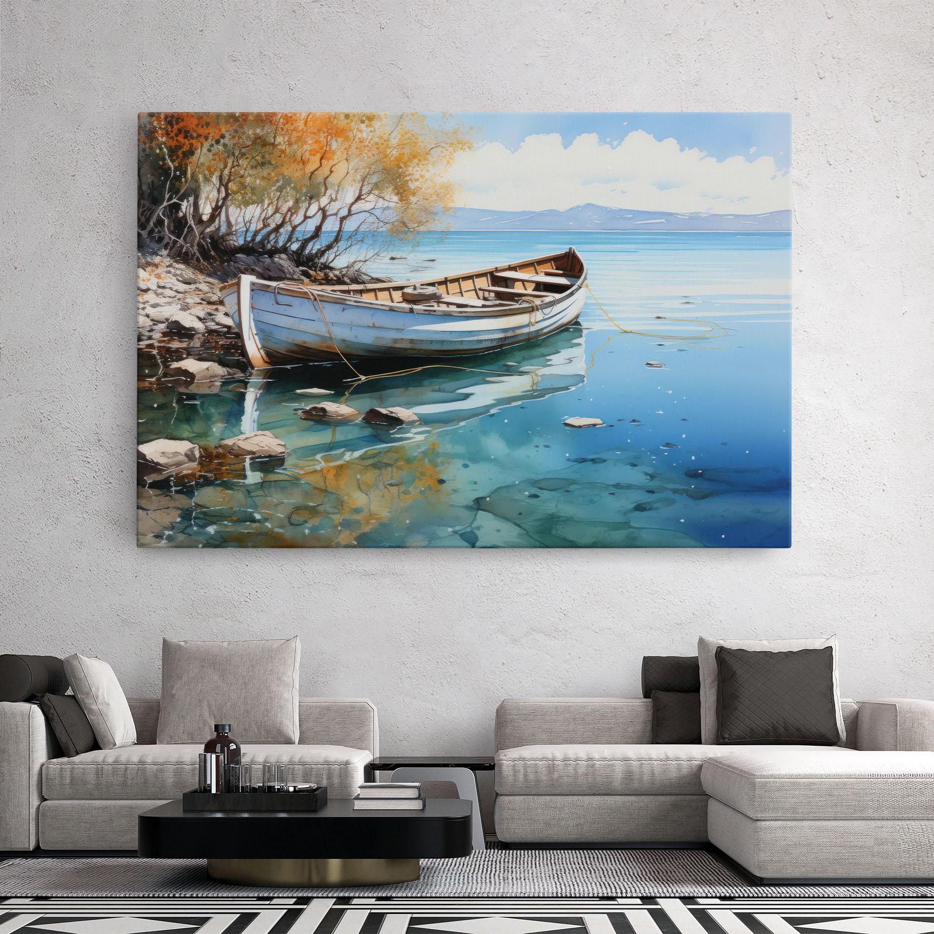 Tablou Canvas Sailing Boat mockup 2