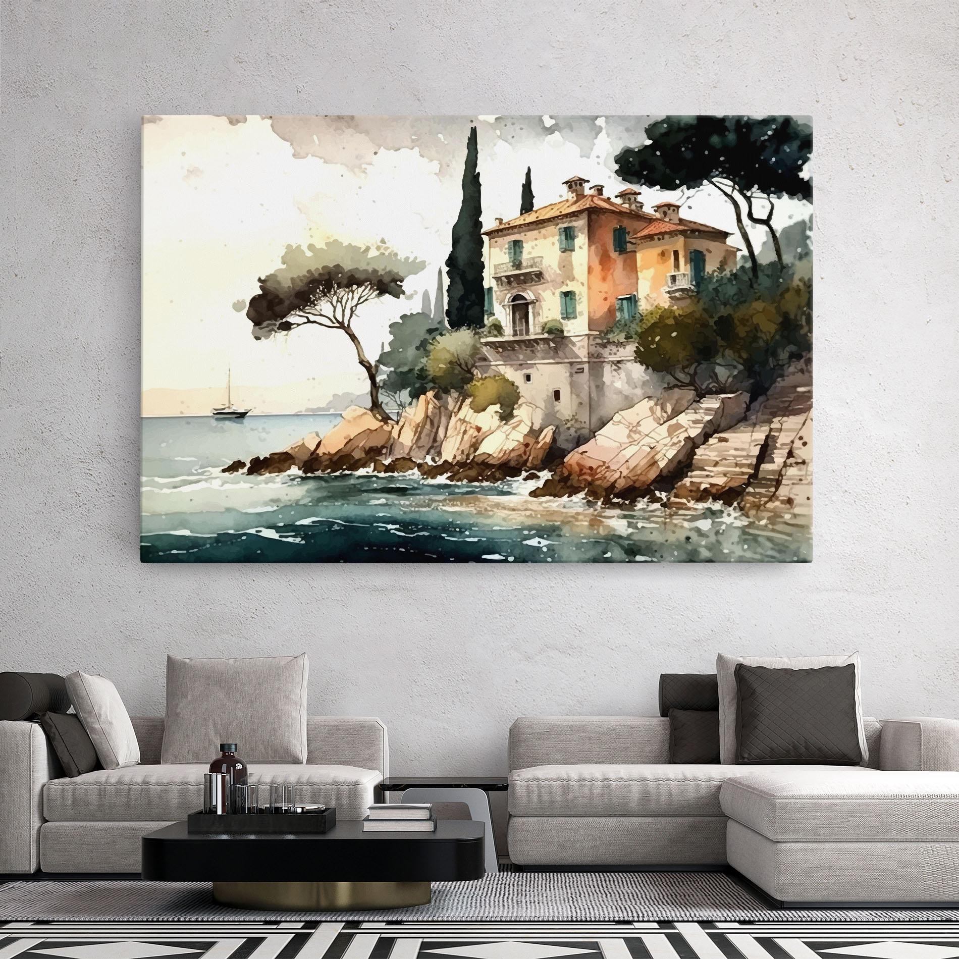 Tablou Canvas Stunning Painting mockup 2