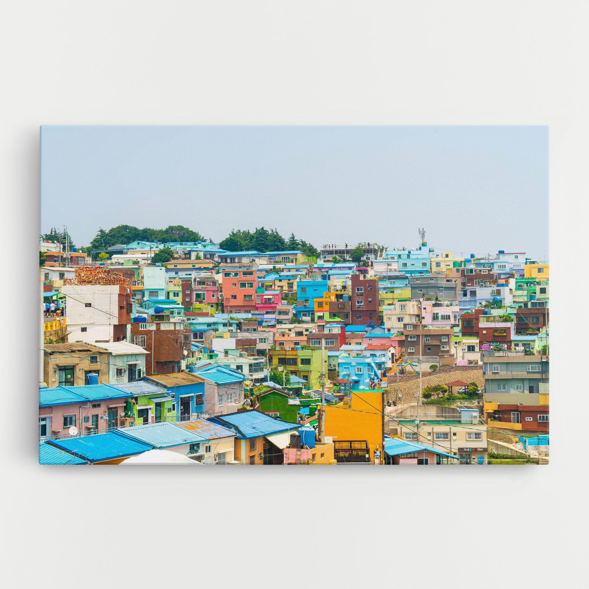 Tablou Canvas Gamcheon Culture mockup 0