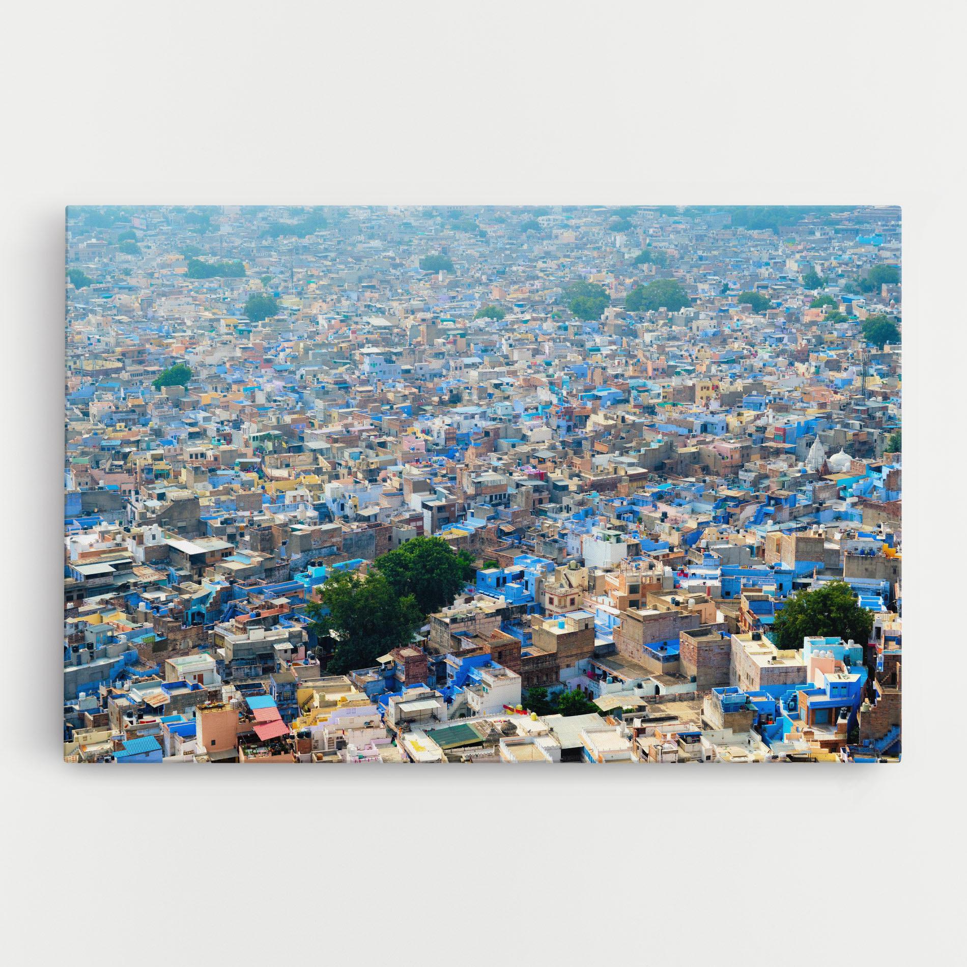 Tablou Canvas Rajasthan India Buildings mockup 0