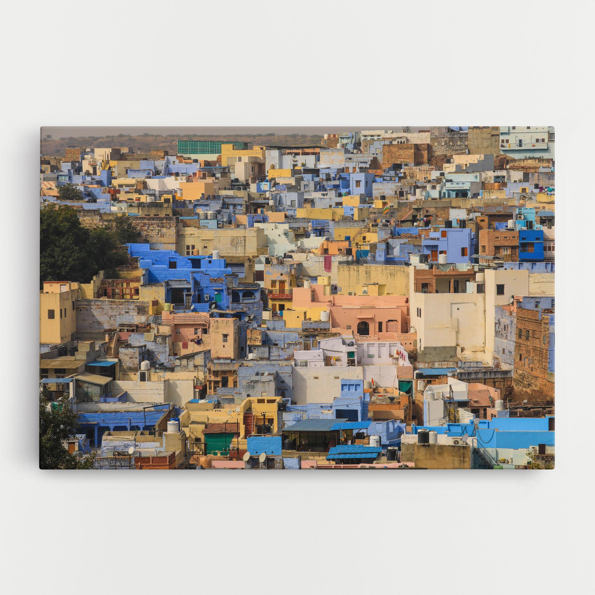 Tablou Canvas Rajasthan View India mockup 0