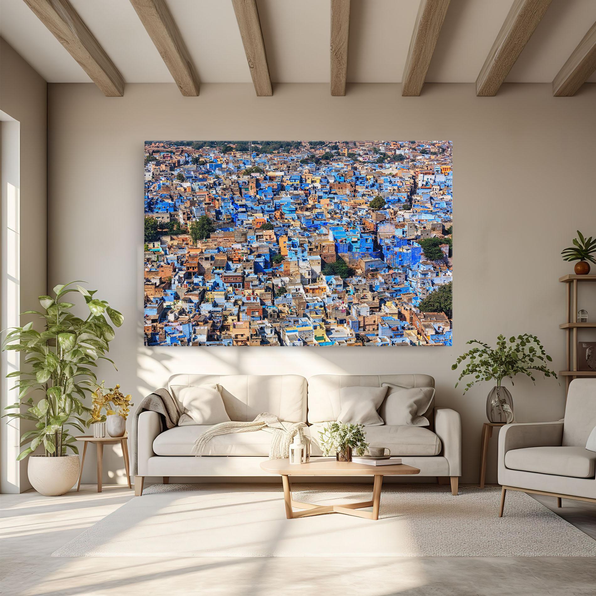 Tablou Canvas Brahmin Houses mockup 6