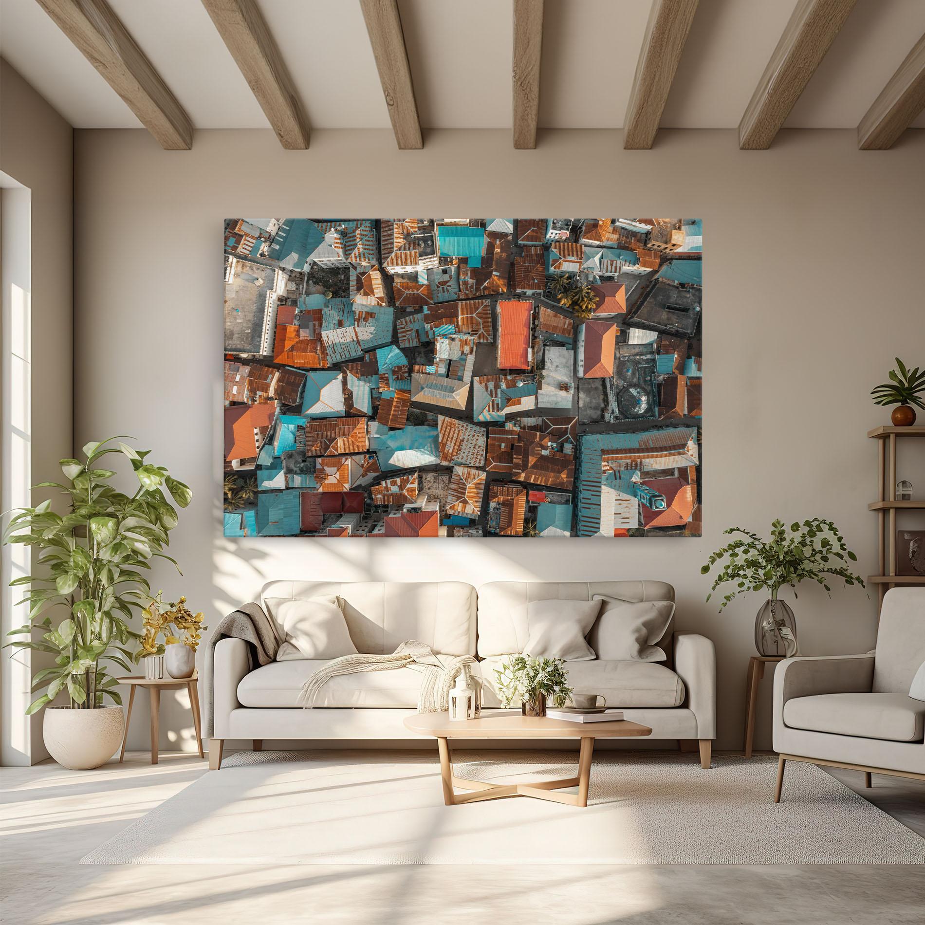 Tablou Canvas Island Tanzania mockup 6