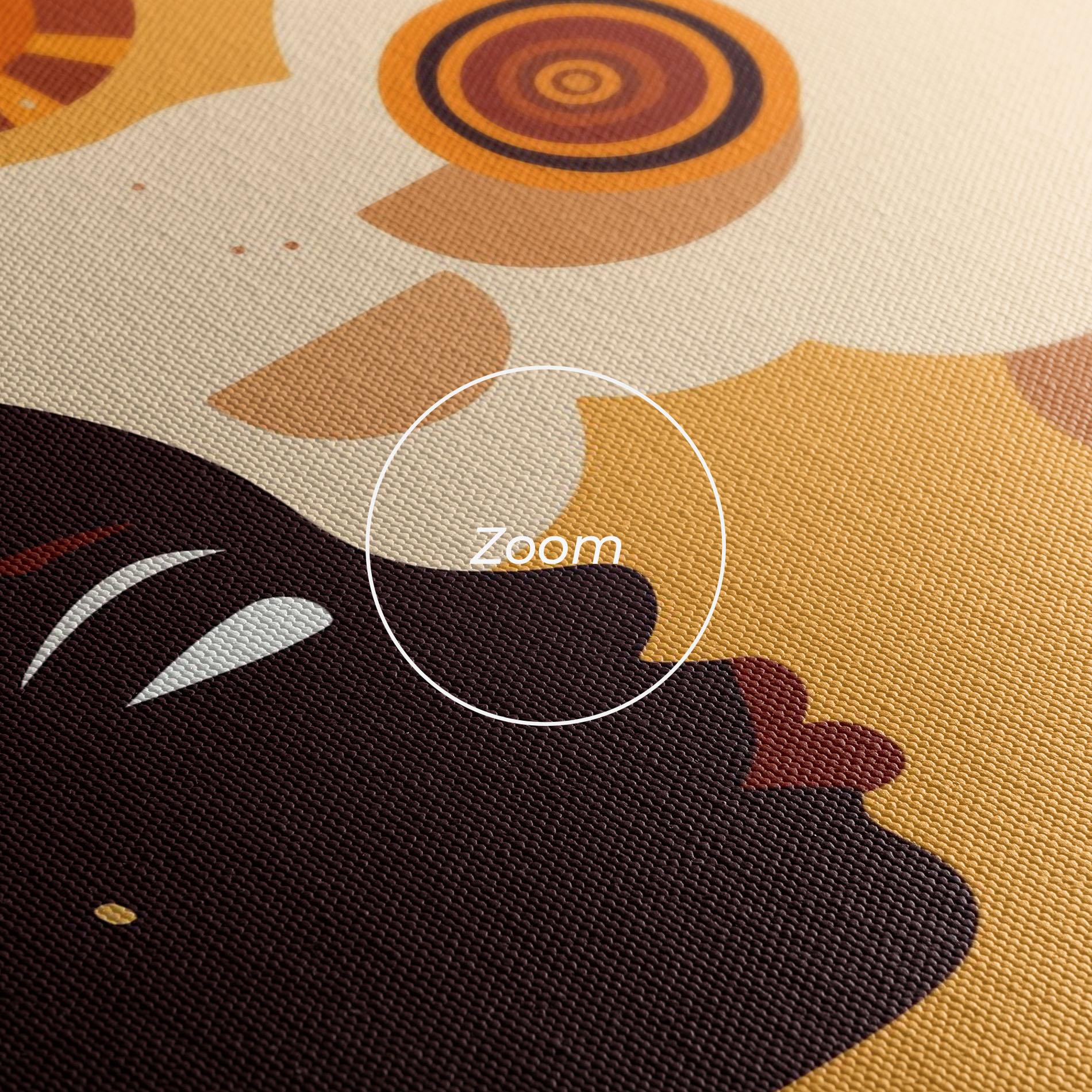 Tablou Canvas African Art mockup 3