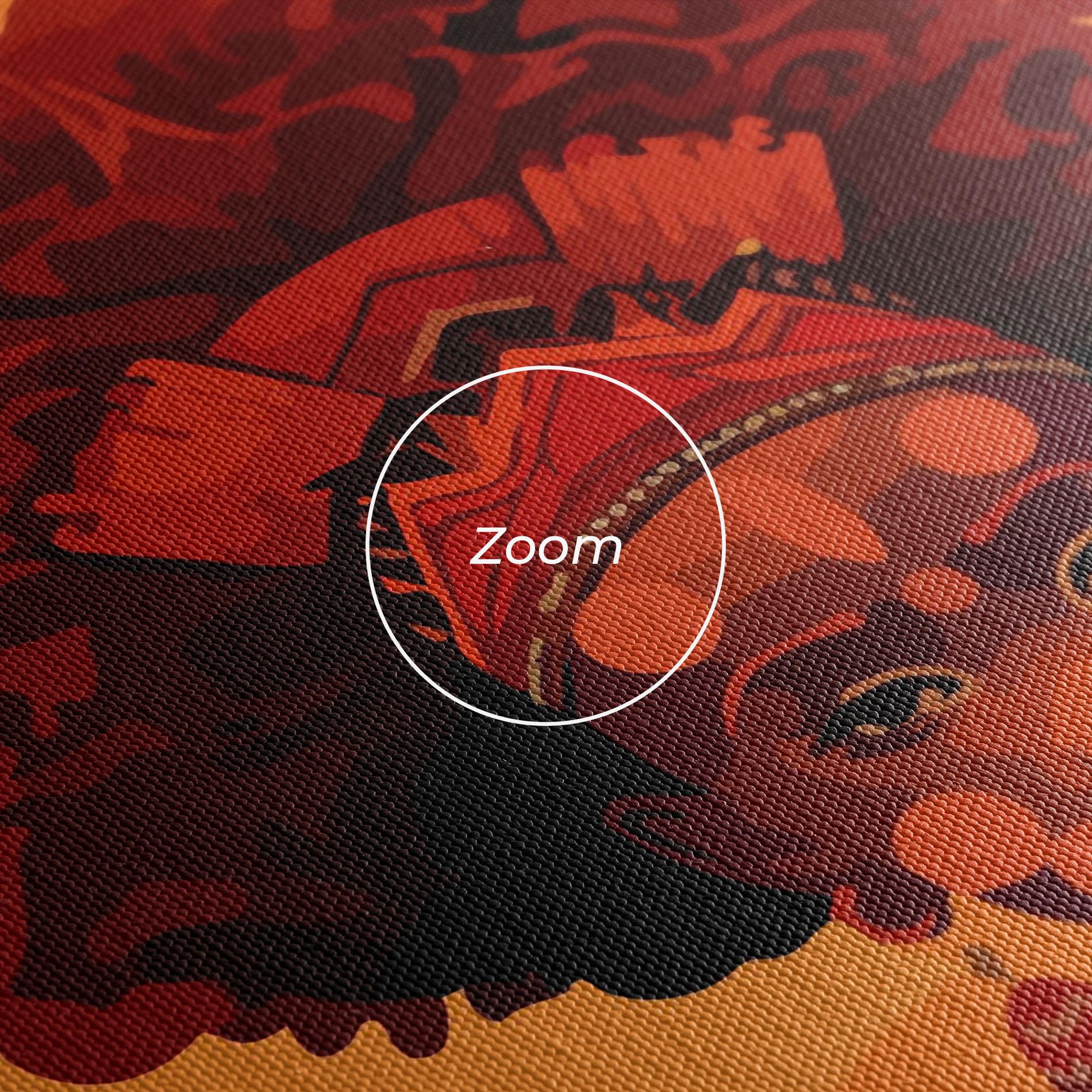 Tablou Canvas African Chid mockup 3