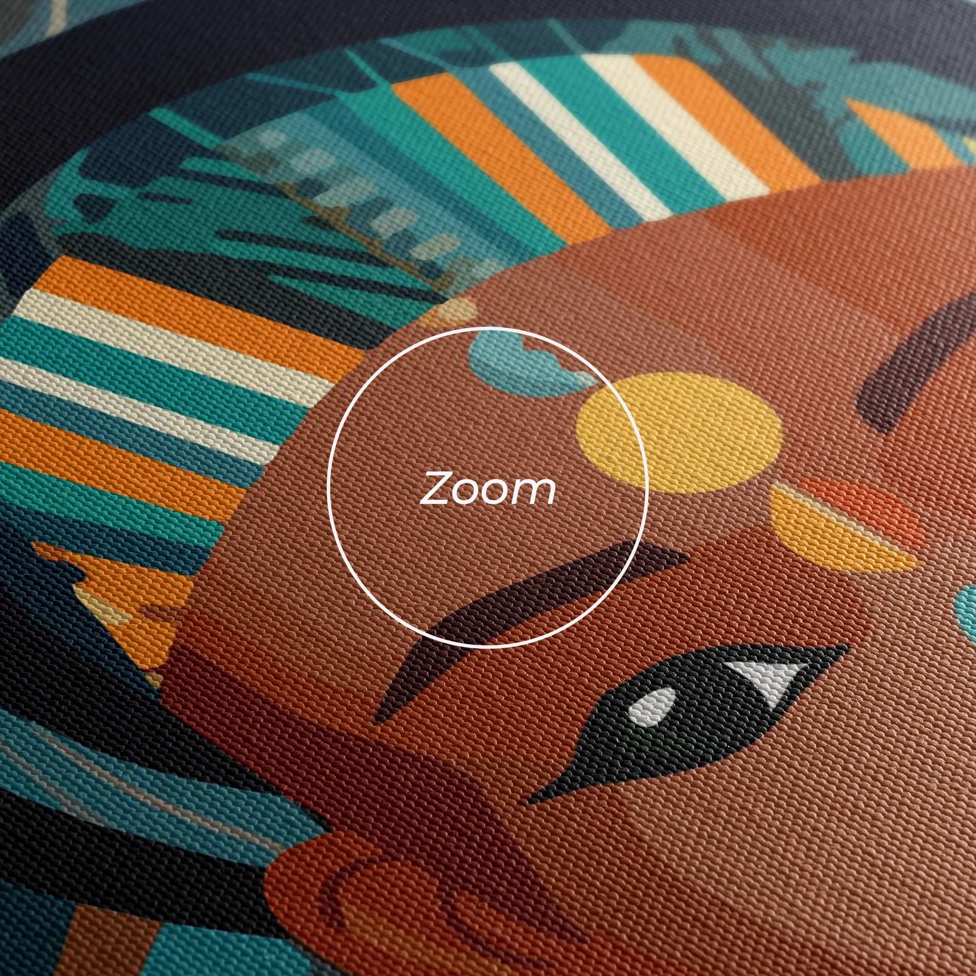 Tablou Canvas African Colorful Child mockup 3