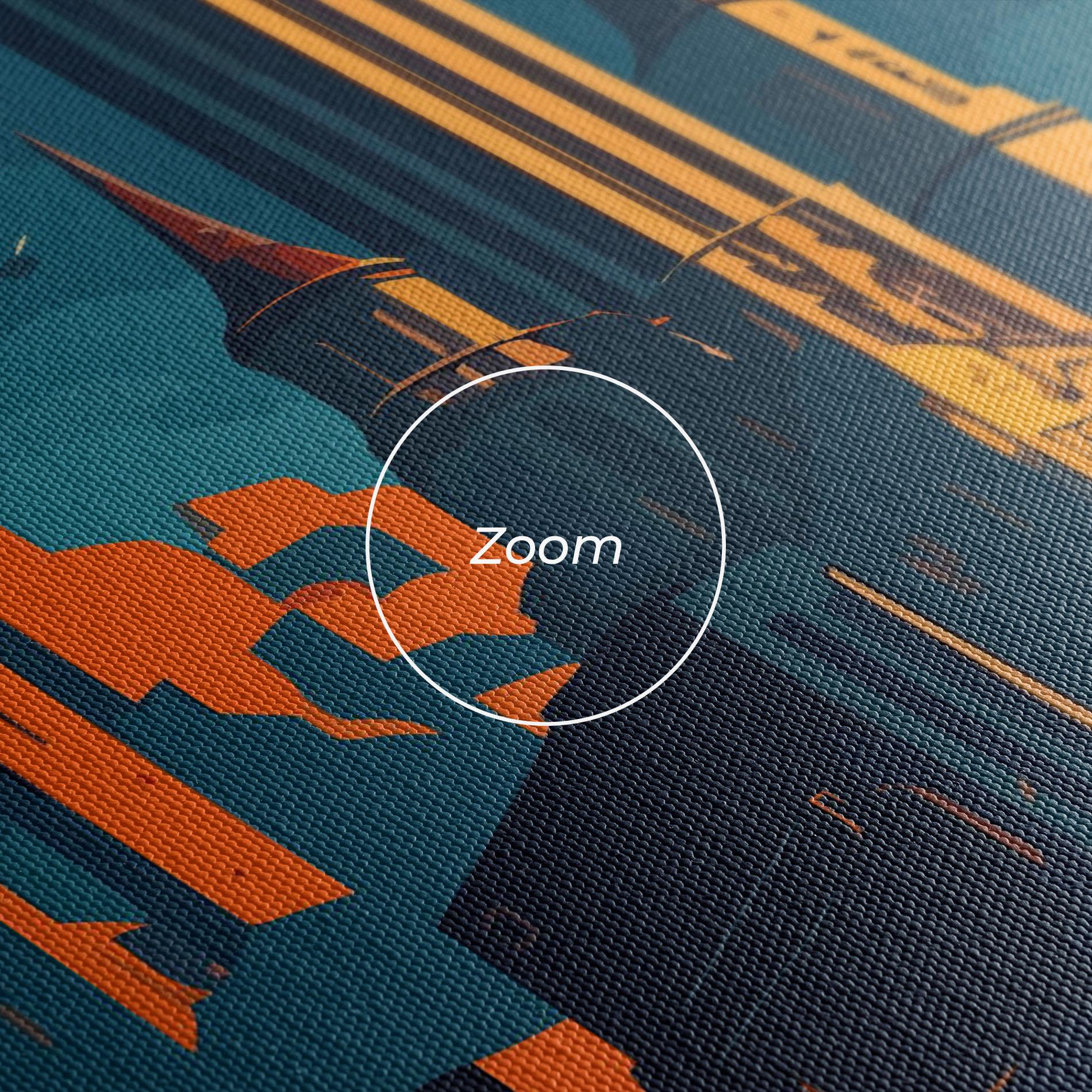 Tablou Canvas African Tower mockup 3