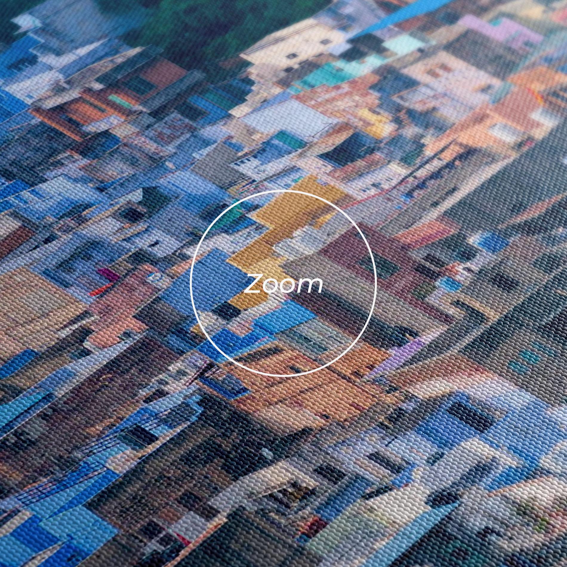 Tablou Canvas Blue City India mockup 3