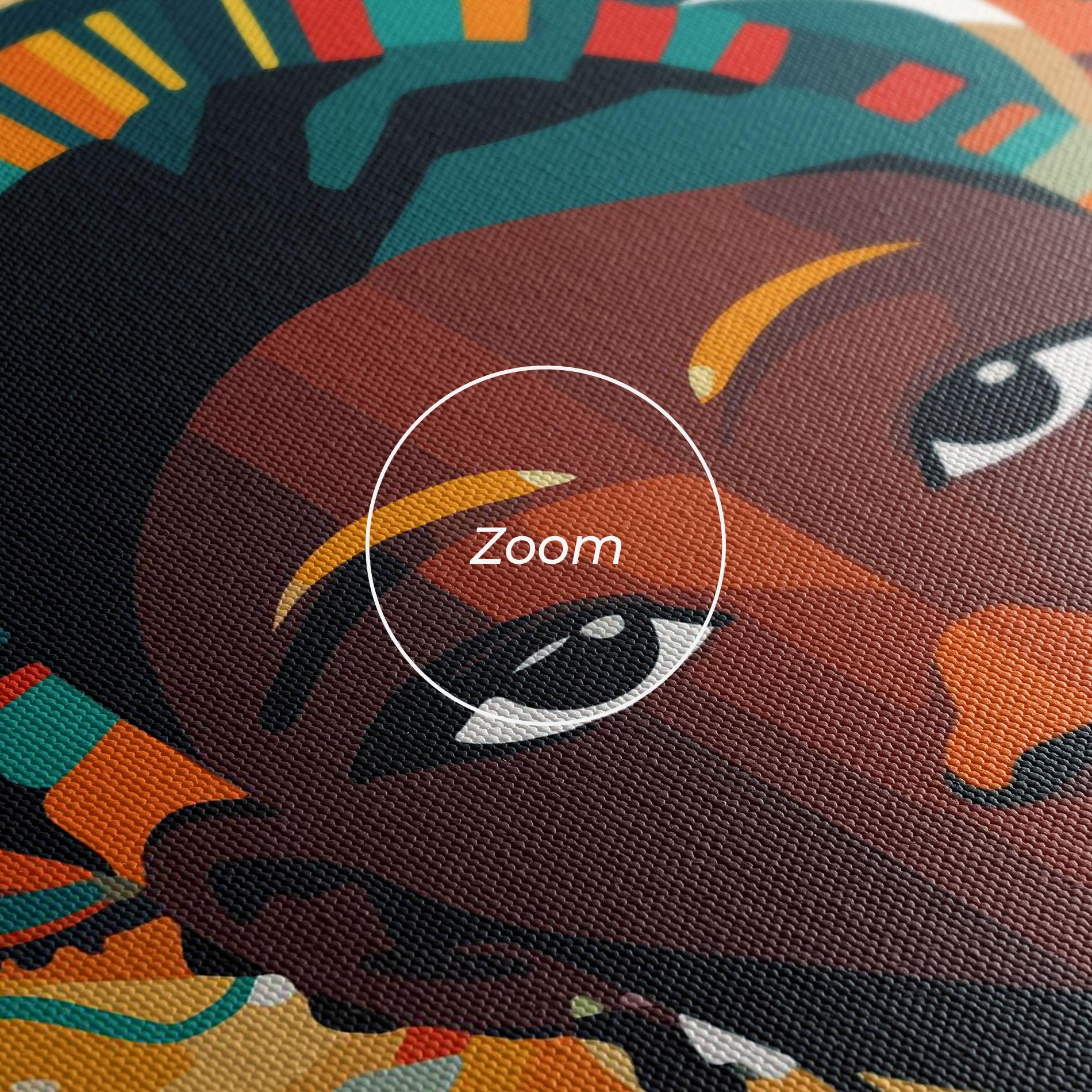 Tablou Canvas Child Africa Art mockup 3