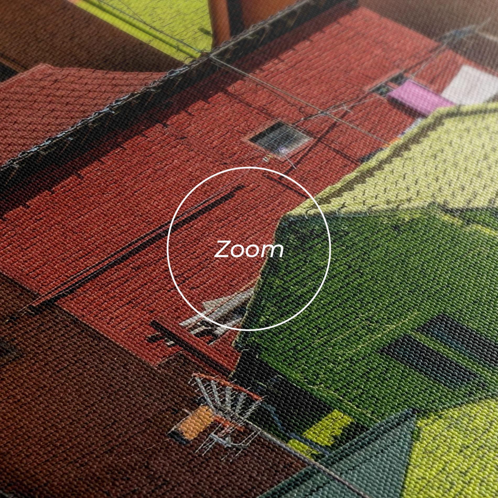 Tablou Canvas Colorful Small Houses mockup 3