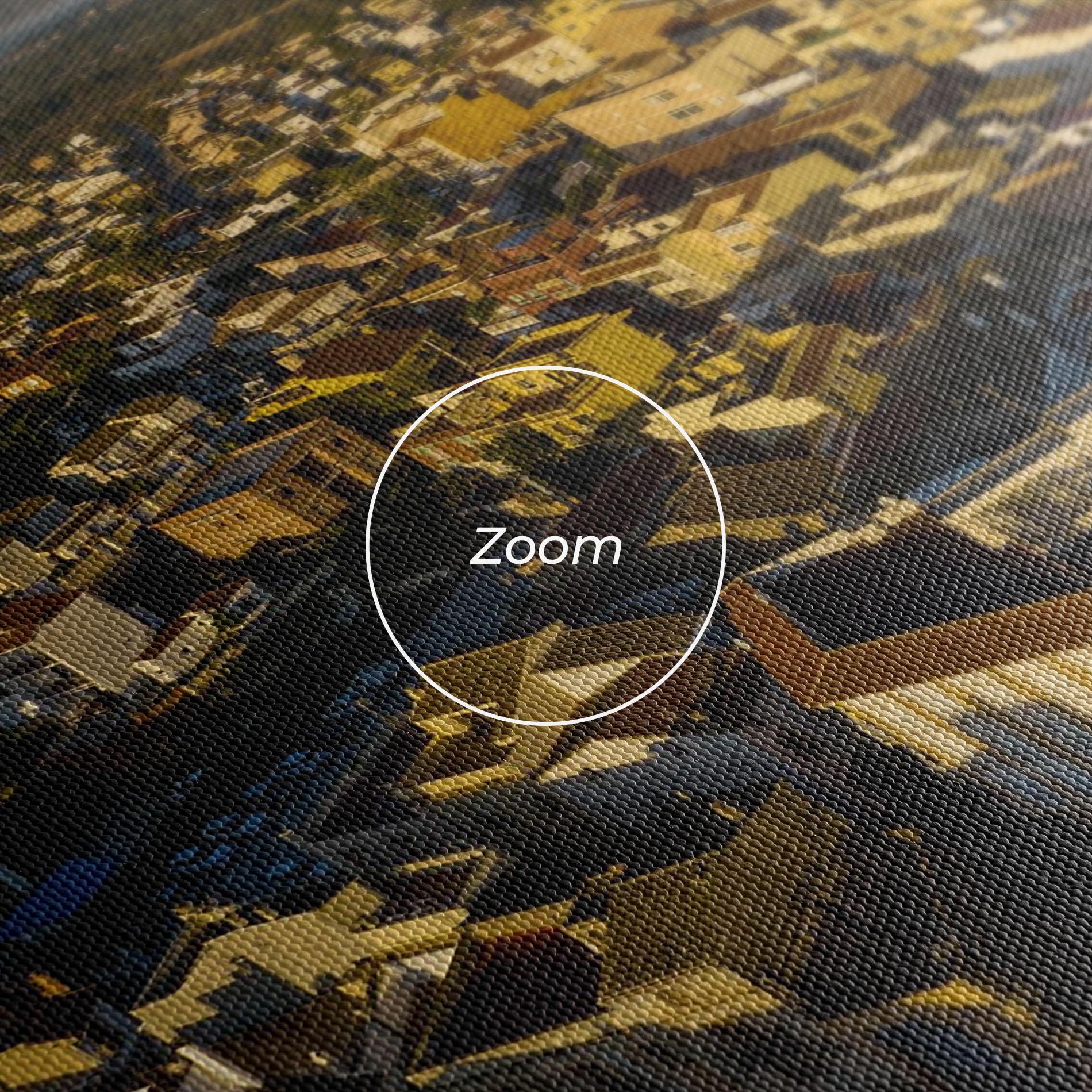 Tablou Canvas Streets Town Sunrise mockup 3