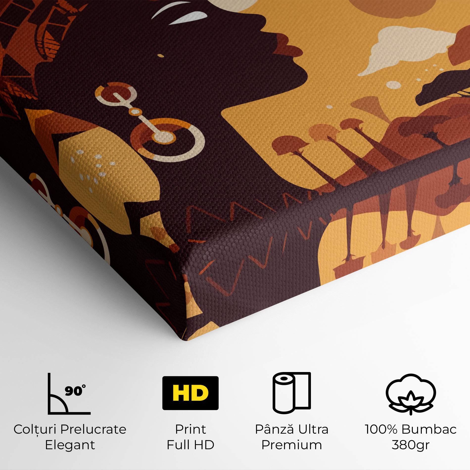 Tablou Canvas African Art mockup 4