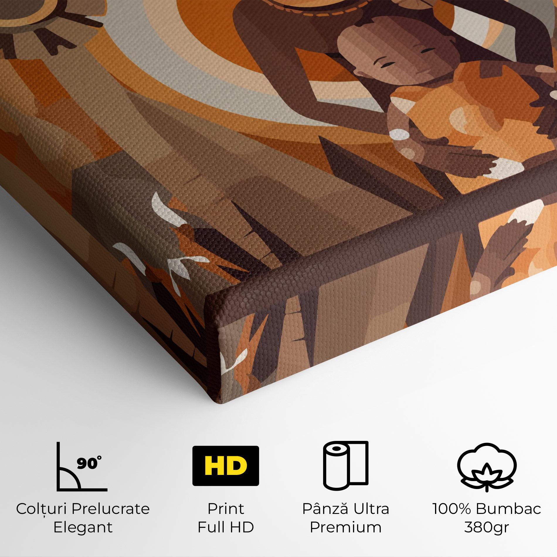 Tablou Canvas African Baby mockup 4